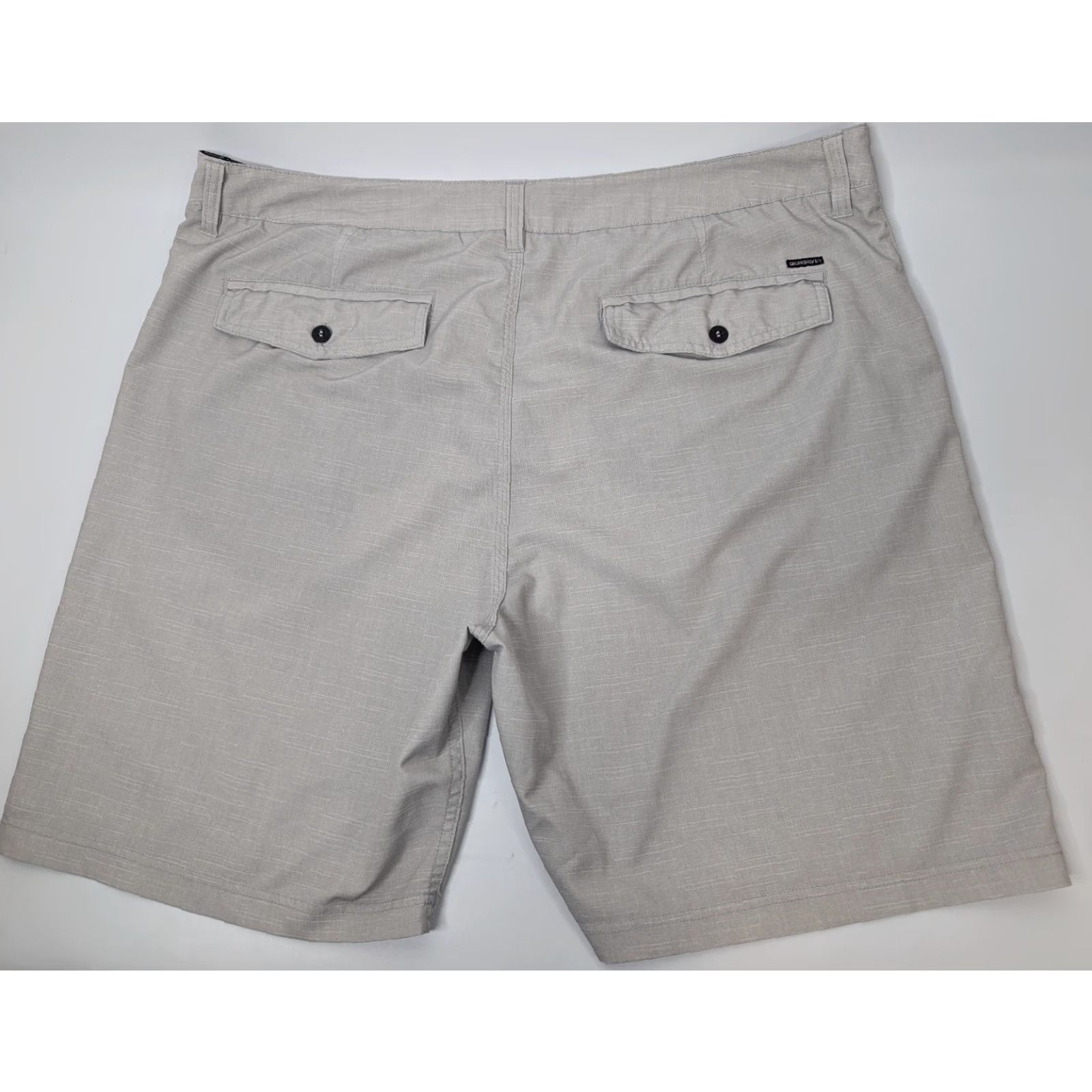 Quiksilver Quiksilver Men Shorts 40 Gray Chino Casual Stretch Flat Front Beach Regular Size US 40 / EU 56 - 5 Thumbnail