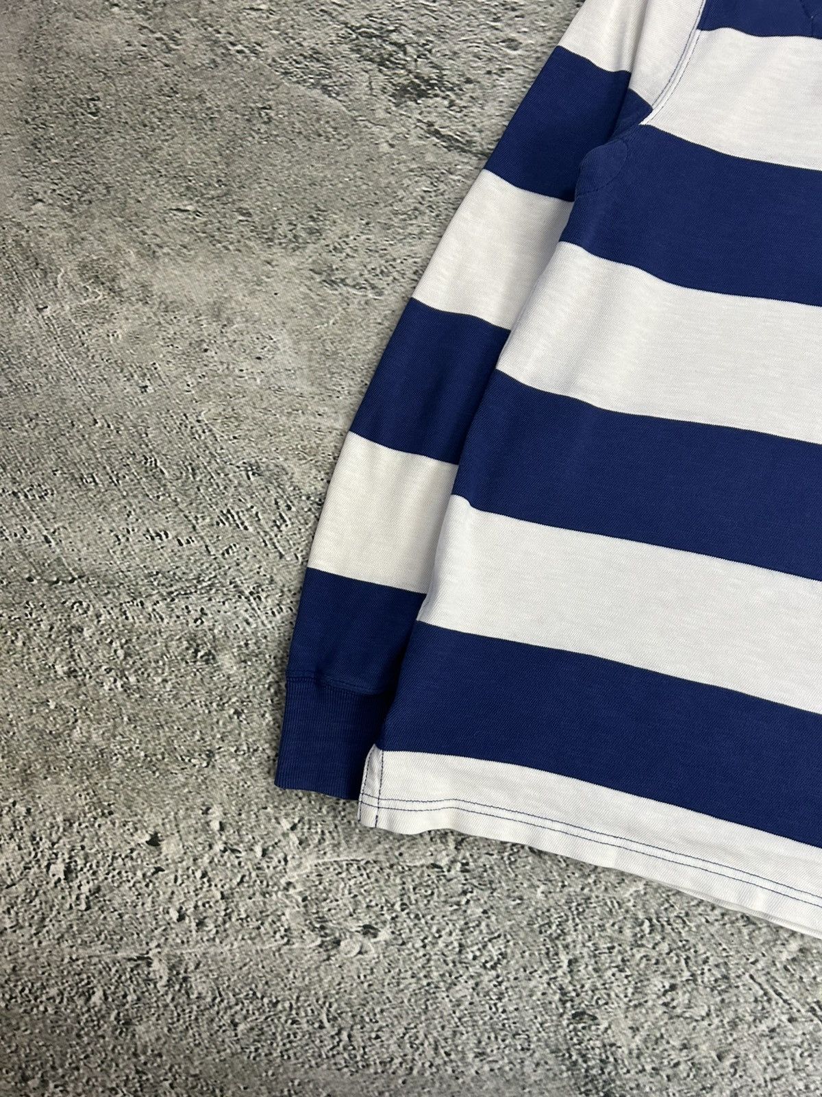 Ralph Lauren Chief Keef Polo Ralph Lauren striped longsleeve blue white Size US M / EU 48-50 / 2 - 9 Thumbnail