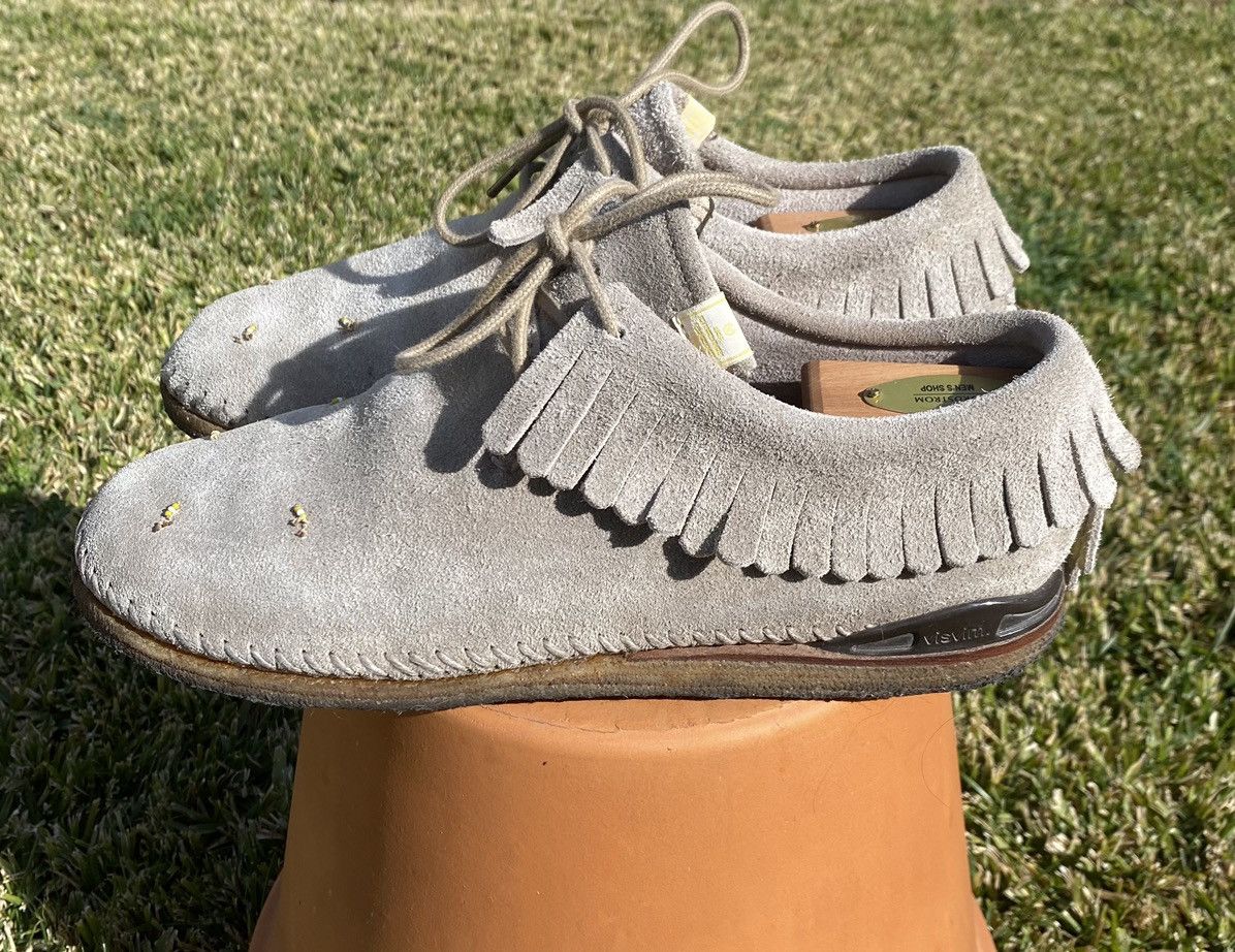 image of Visvim Maliseet Shoes in Grey, Men's (Size 9)