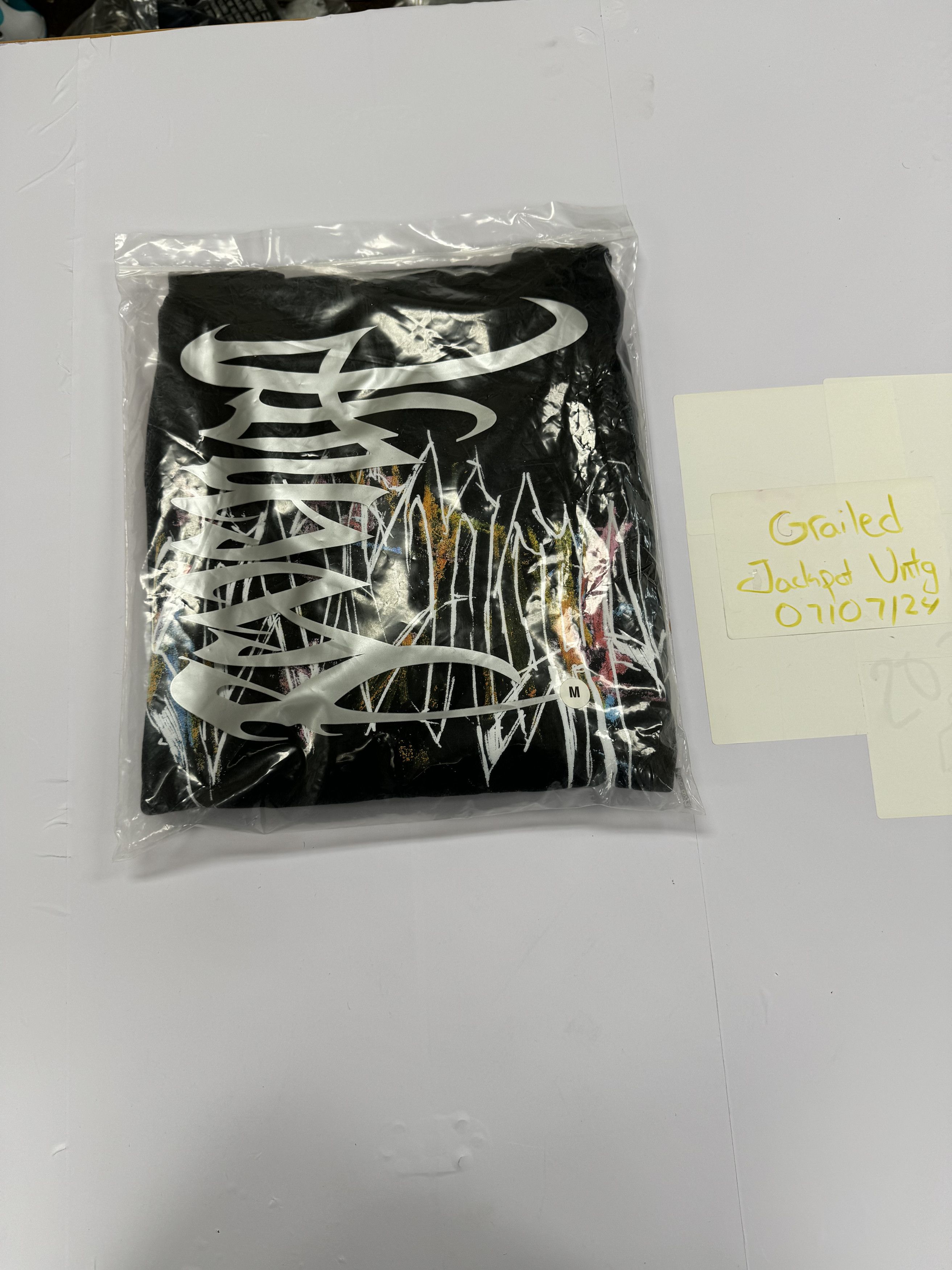 Revenge shops Black Durk Painting Hoodie - Medium