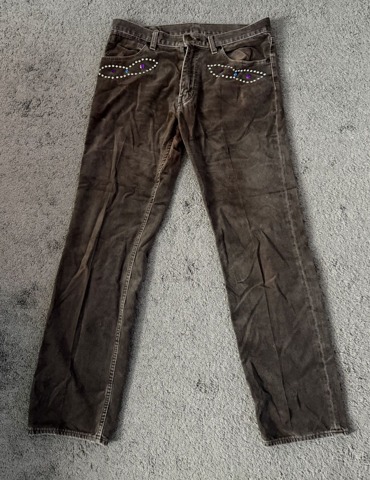 Number (N)ine Brown number nine corduroy Size US 32 / EU 48 - 2 Thumbnail