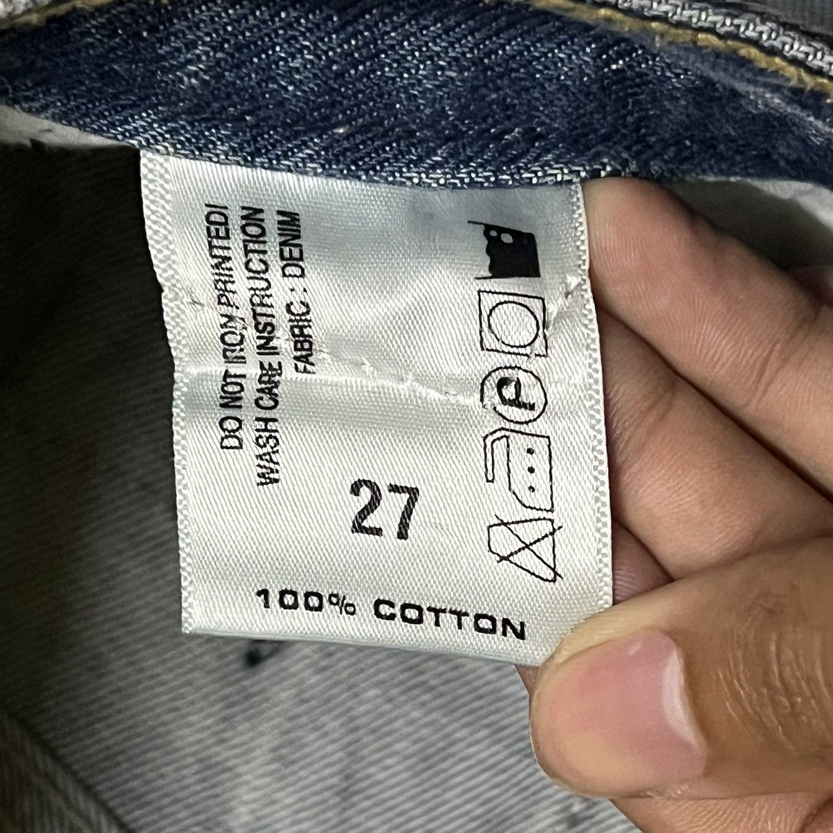 Japanese Brand Nikisix Japanese Brand Distressed Denim Jeans Size US 31 - 7 Thumbnail