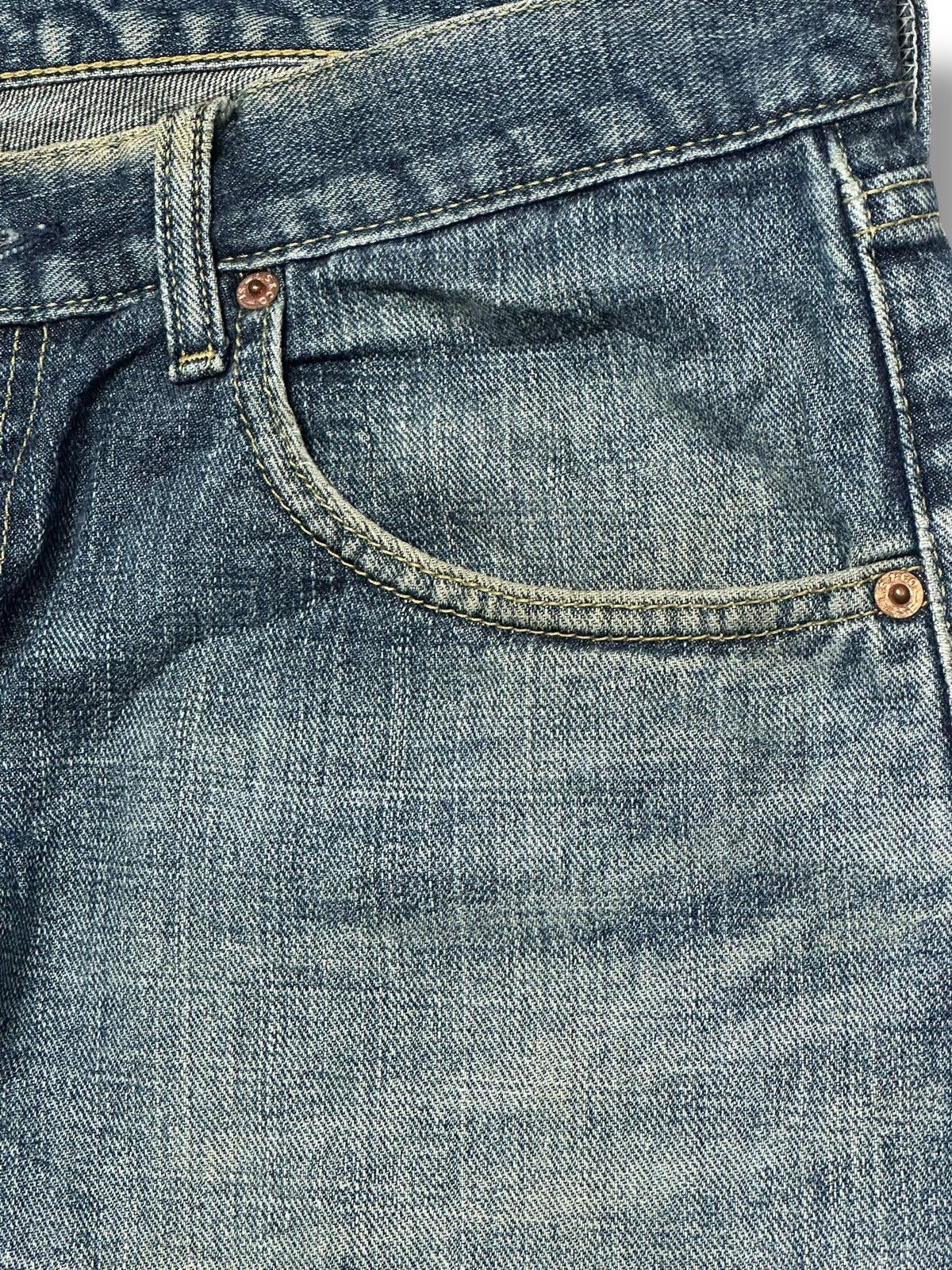 Levi's Levi’s 359 Straight Leg Jeans Classic Blue Wash & Faded Size US 33 - 6 Thumbnail