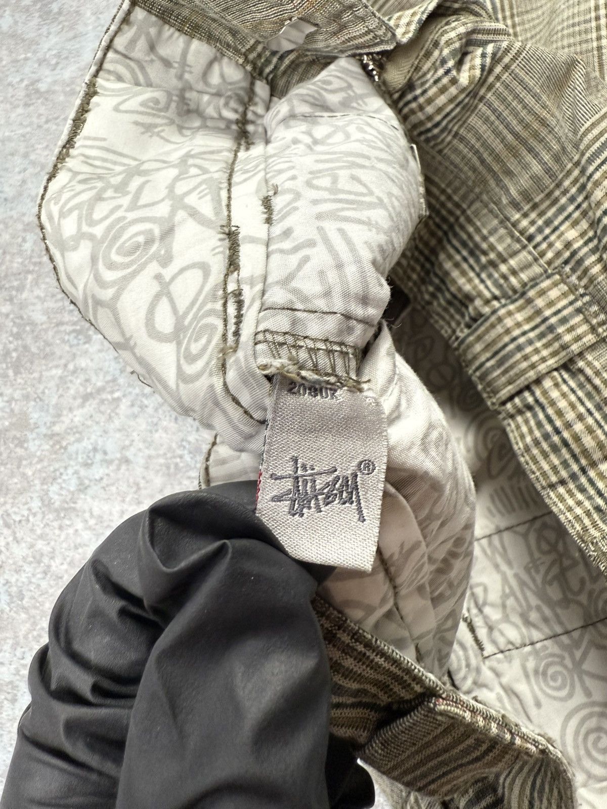 Stussy Vintage Stussy Plaid Brown Tartan Check Dress Pants Size 30 Size US 30 / EU 46 - 8 Thumbnail