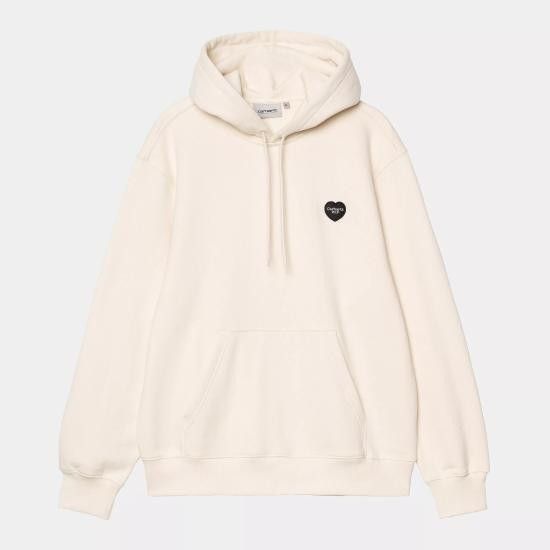 Carhartt Wip CARHARTT WIP Men Sweater I034498 Hooded Ingo Sweatshirt32M XX Beige Size US L / EU 52-54 / 3 - 1 Thumbnail