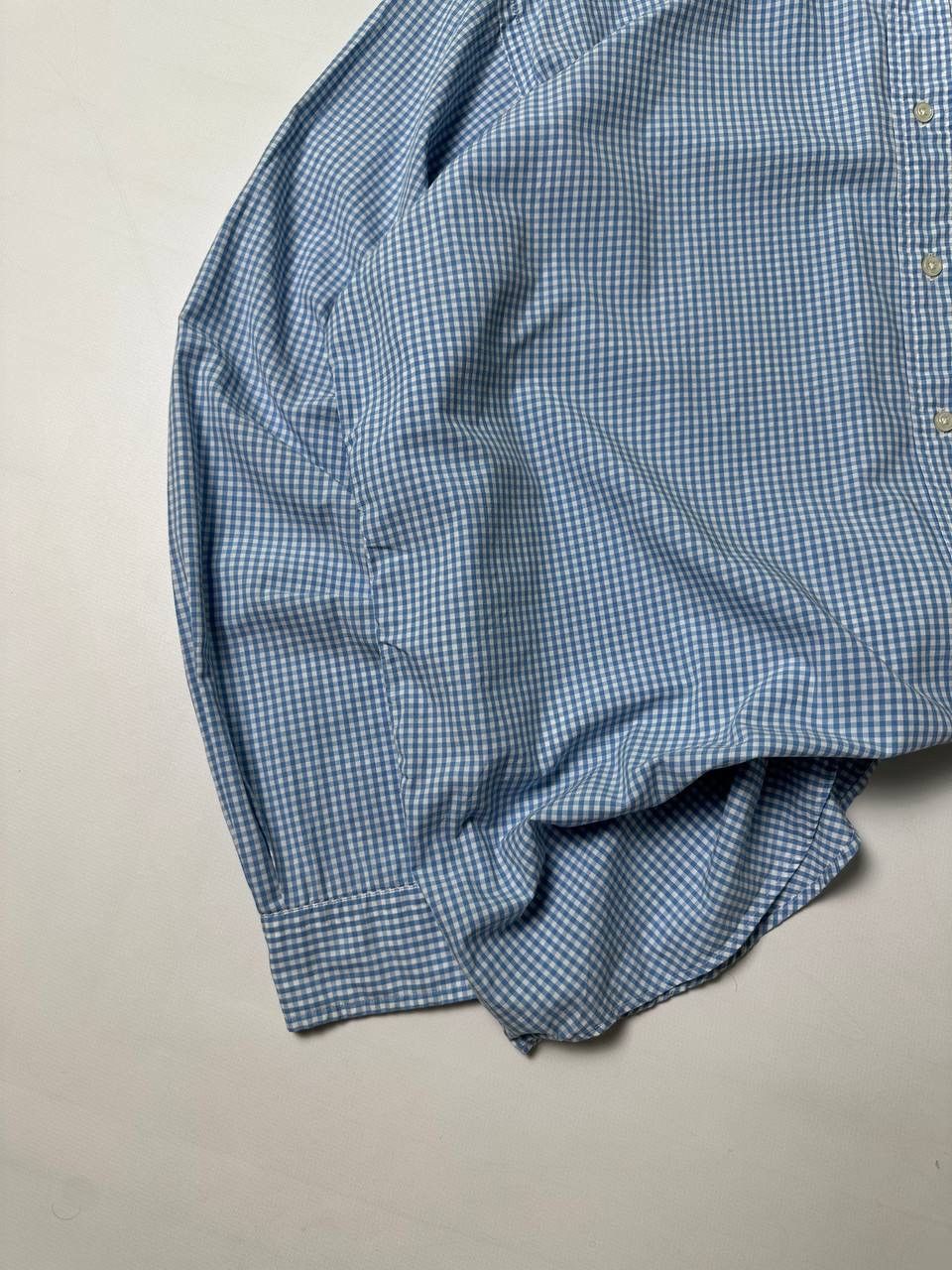 Ralph Lauren Ralph Lauren Classic Oldmoney Blue Shirt Button Up Size US XL / EU 56 / 4 - 2 Thumbnail