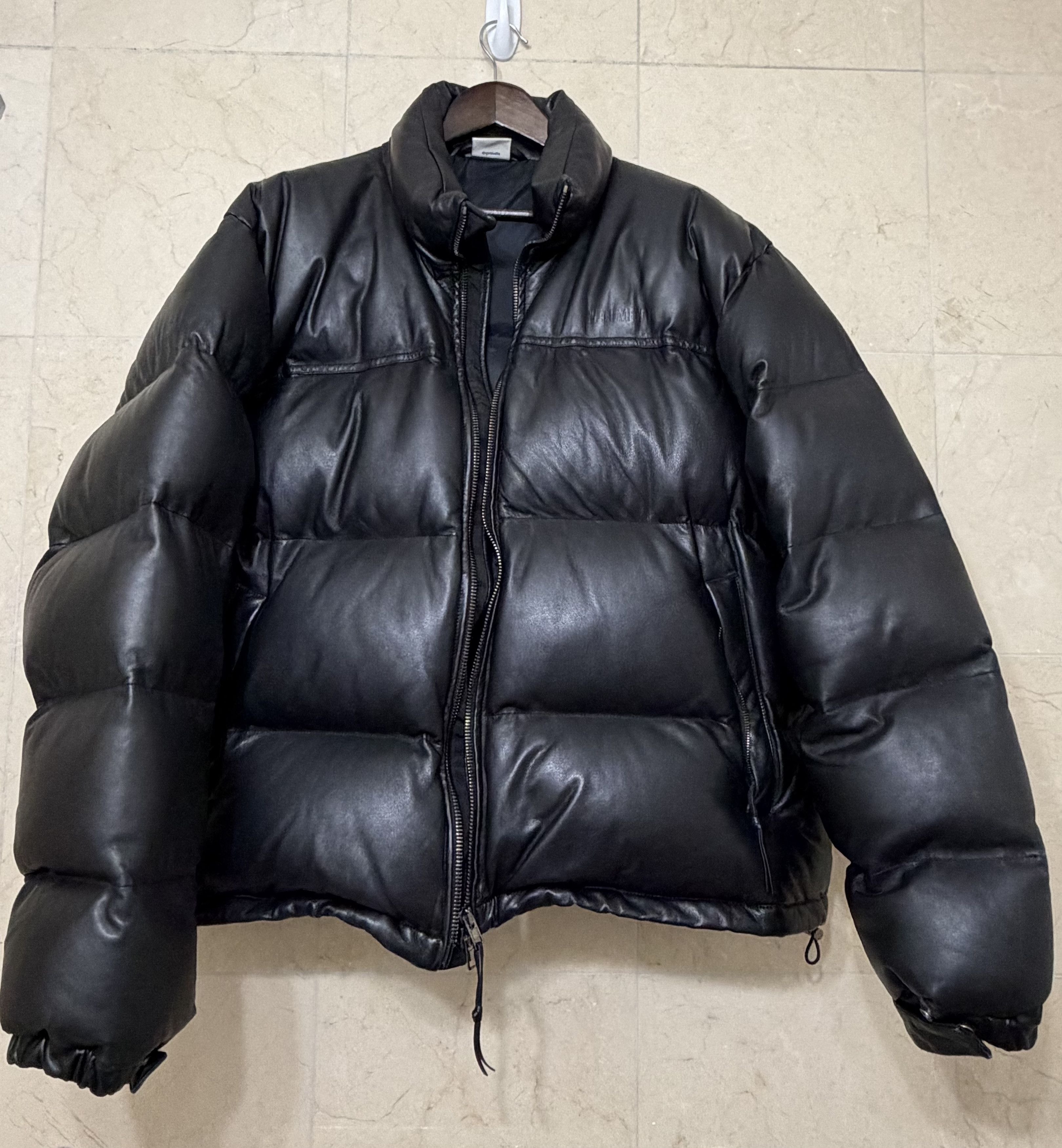 Vetements Vetements Leather Down Puffer Jacket Size US M / EU 48-50 / 2 - 4 Thumbnail