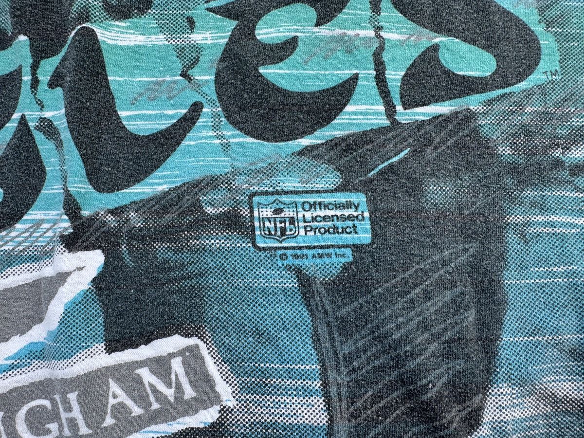 NFL Rare vtg OverPrint Randall Cunningham Eagles Team Size US XL / EU 56 / 4 - 3 Thumbnail