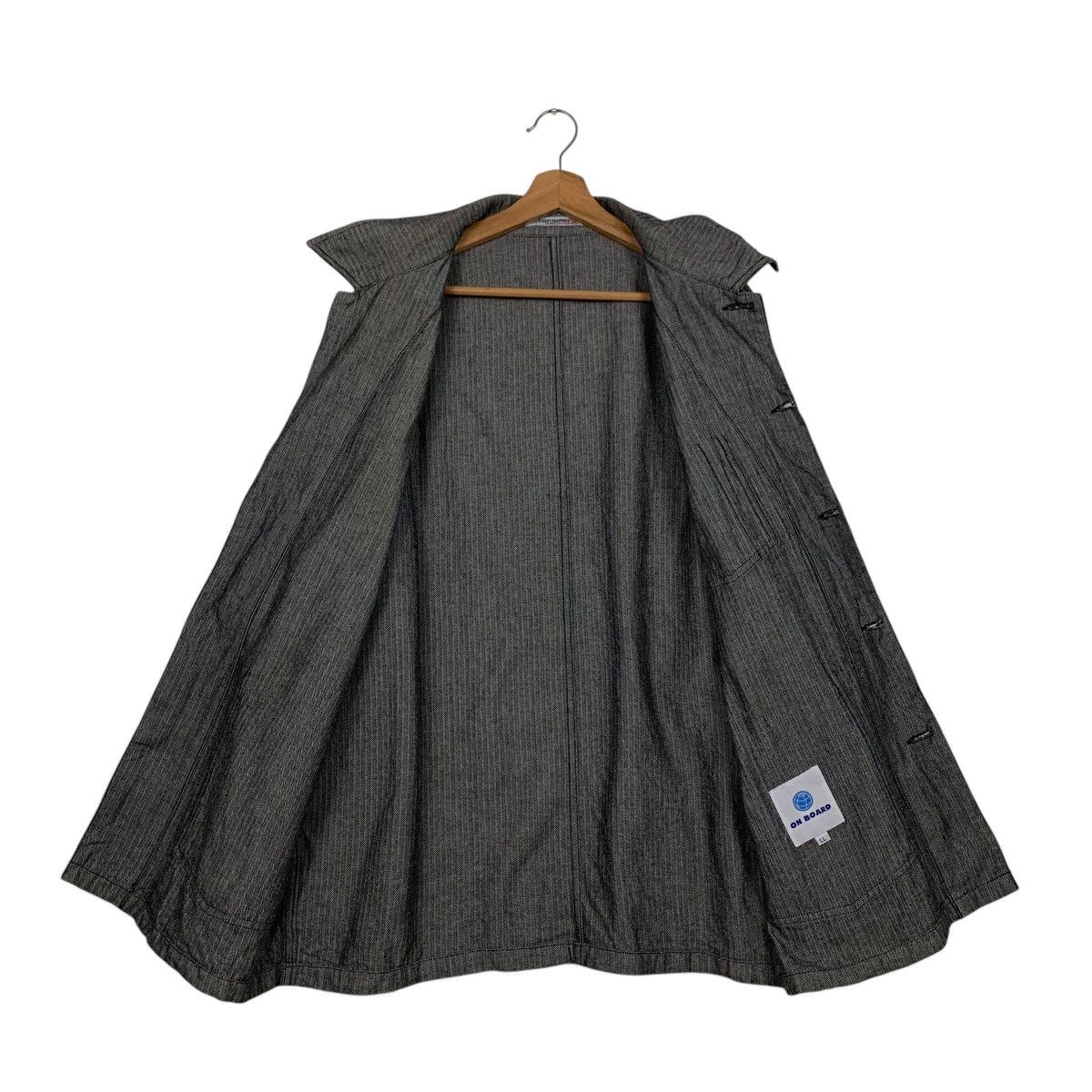 Japanese Brand ON BOARD Street Equipment Denim Devision Jacket #2650-C119 Size US L / EU 52-54 / 3 - 11 Thumbnail