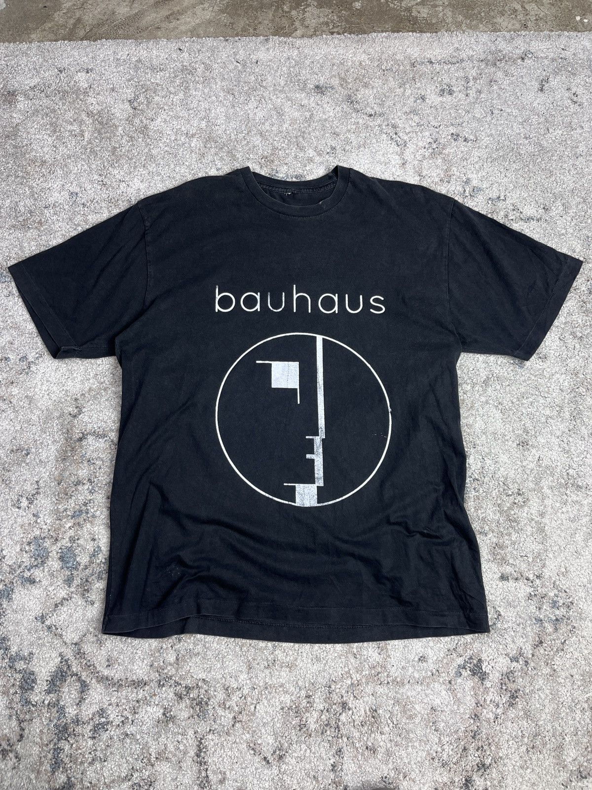 Band Tees BAUHAUS SINGLE STITCH VERY RARE VINTAGE FADED BAND TEE - 022 Size US XL / EU 56 / 4 - 1 Thumbnail