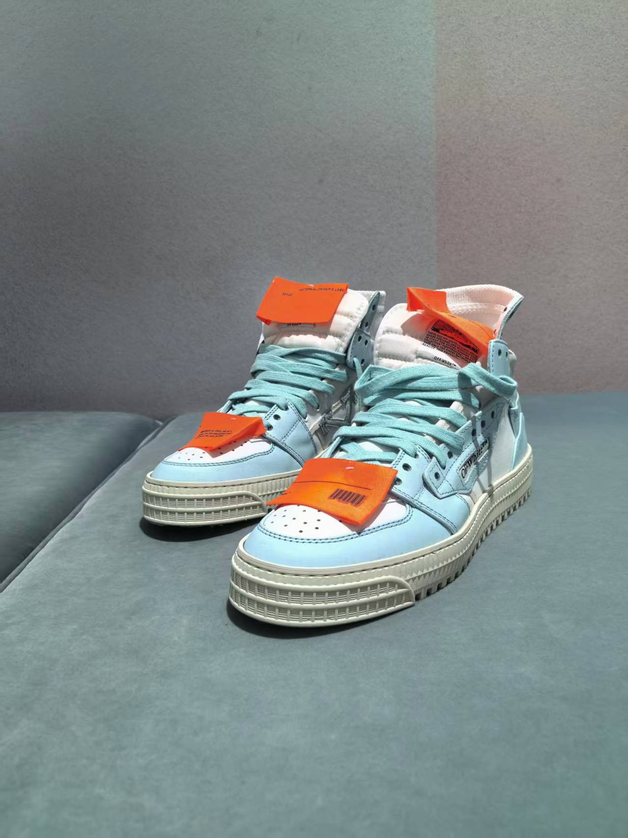 Off-White New Off-Court Hi-Top Sneaker - White, 39 Size US 6 / EU 39 - 1 Thumbnail