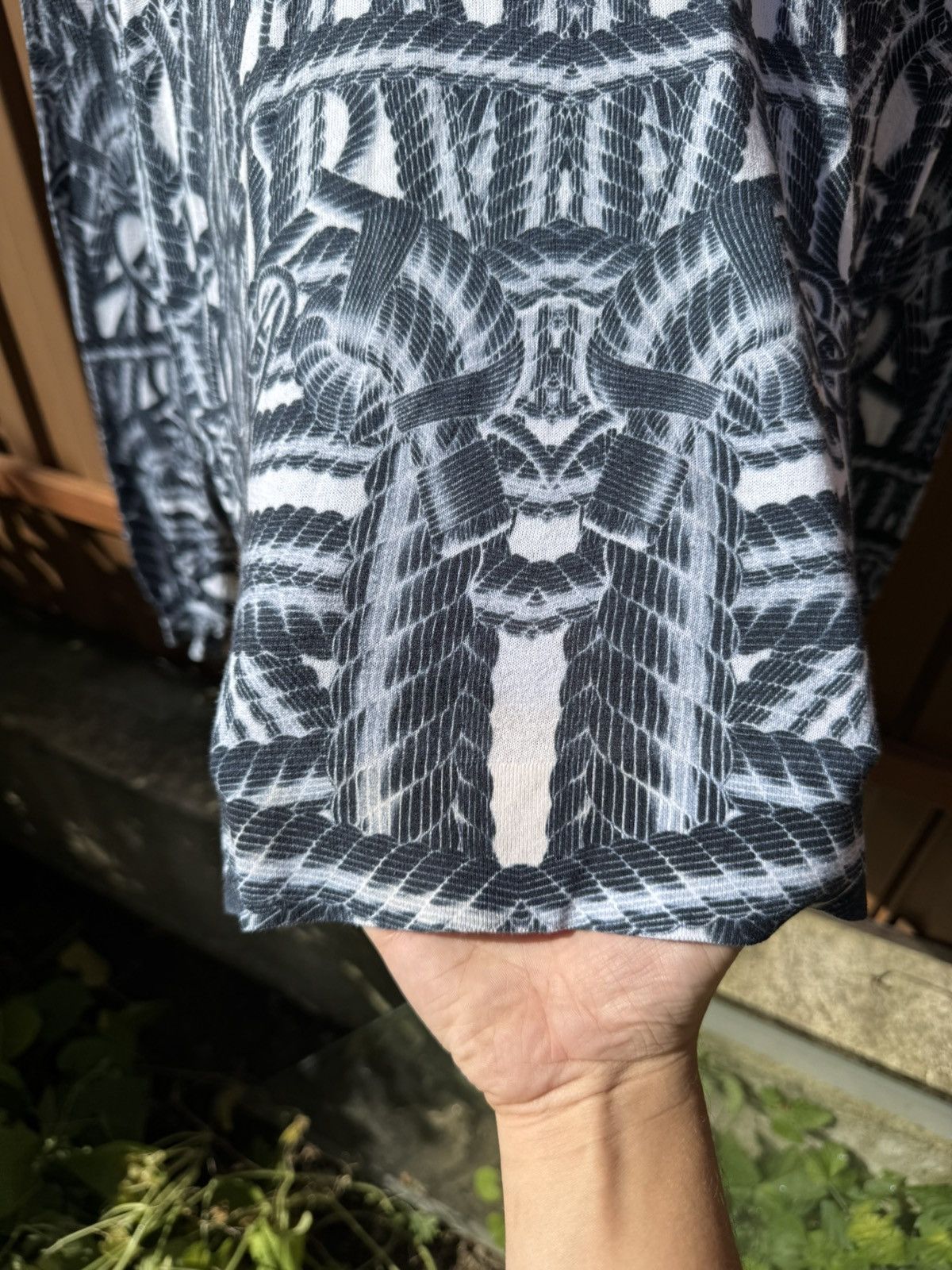 Just Cavalli Just Cavalli Ropes Overprint Long Sleeve Size US XL / EU 56 / 4 - 12 Thumbnail