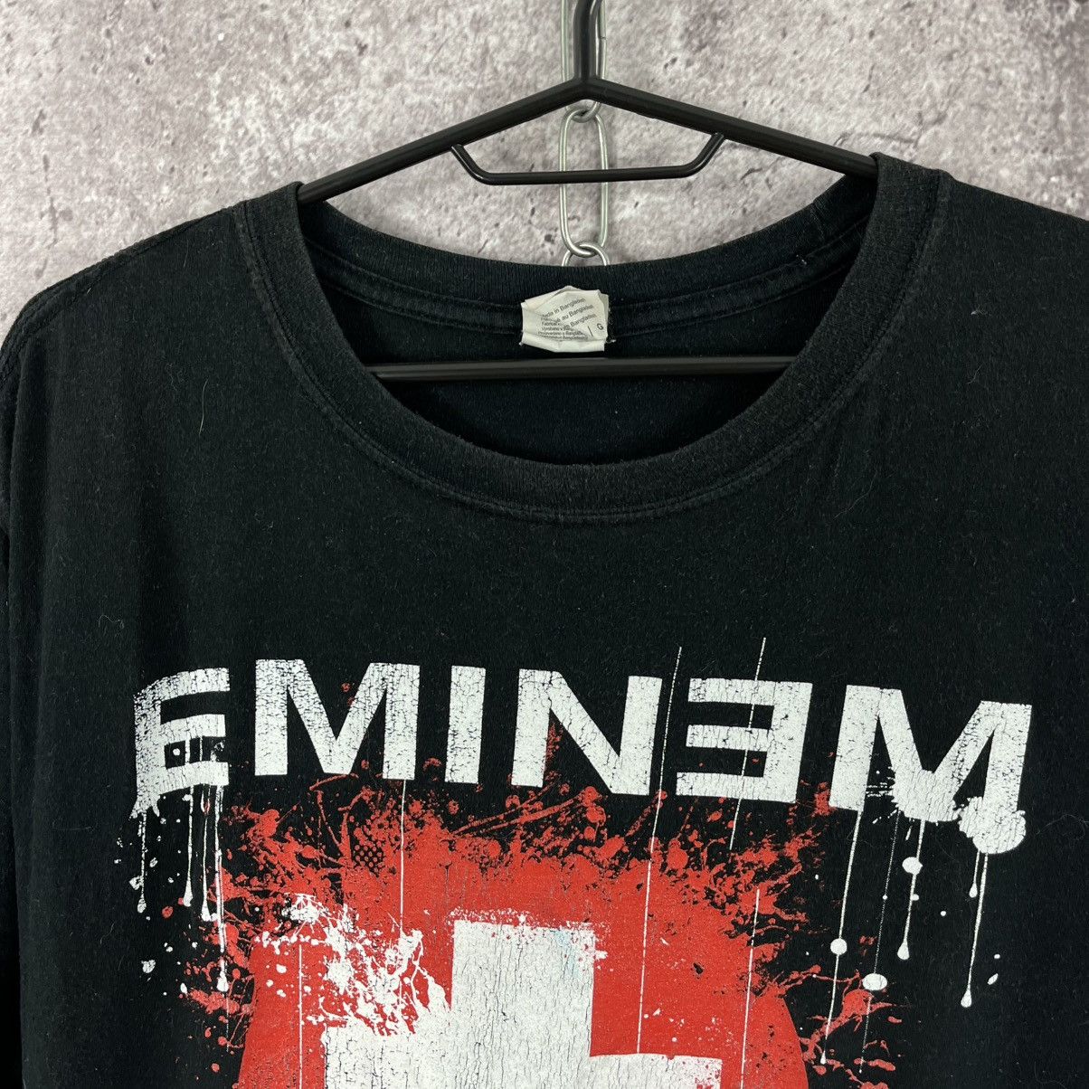 Eminem Eminem Vintage Tee Short Sleeve Big Logo Street Style Y2K Size US L / EU 52-54 / 3 - 2 Thumbnail