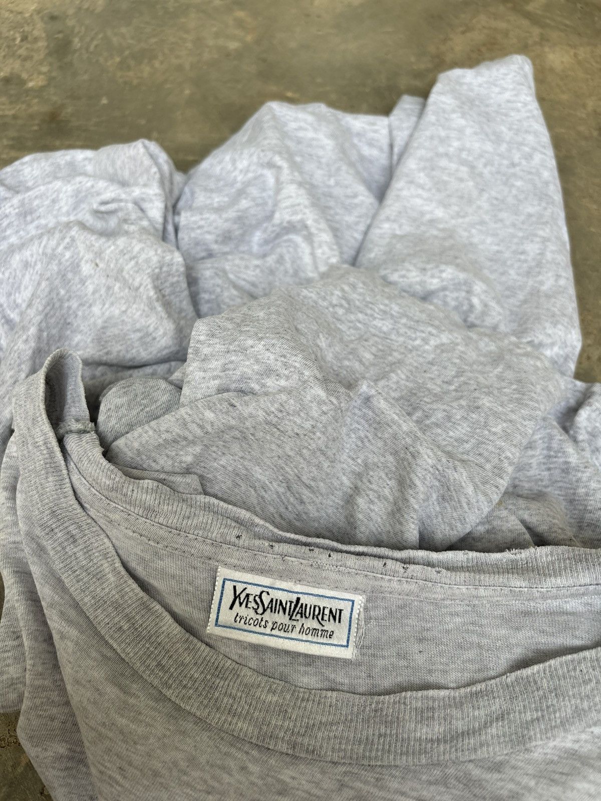 Yves Saint Laurent Vtg YvesSaintLaurent Tshirt Size US L / EU 52-54 / 3 - 3 Thumbnail