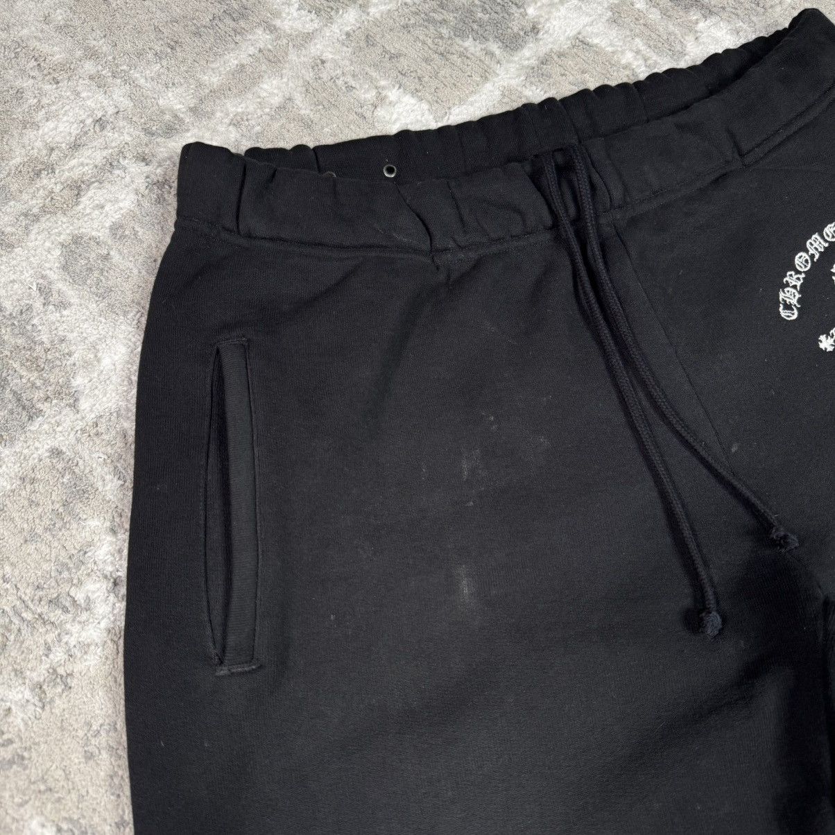 Chrome Hearts King taco triple cross embroidered sweatpants Size US 34 / EU 50 - 7 Thumbnail