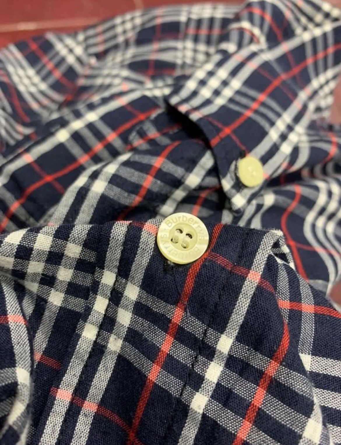 Burberry Burberry Nova Check Button Up Shirt Mens Size XL Size US XL / EU 56 / 4 - 4 Thumbnail