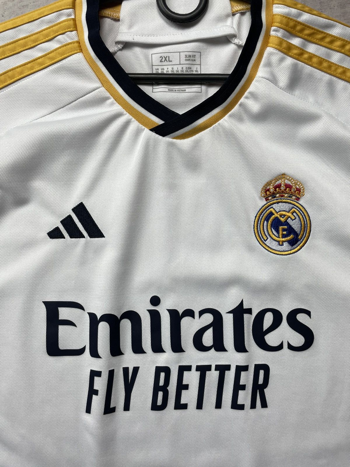 Adidas Adidas Real Madrid 2023/24 Home Soccer Jersey Size US XXL / EU 58 / 5 - 3 Thumbnail