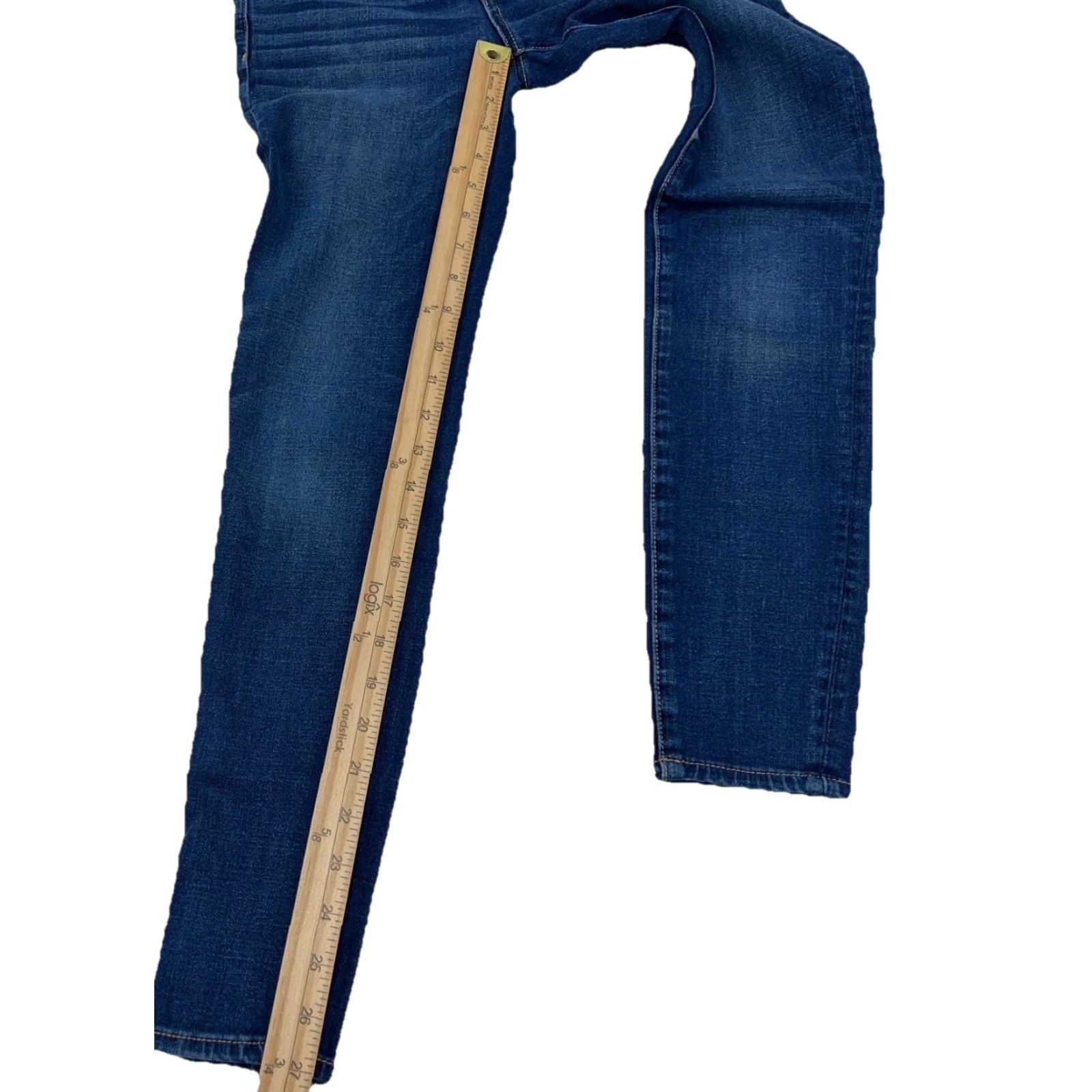 American Eagle Outfitters American Eagle Outfitters Jeans Jegging Dark Wash 2 Womens Regular 27in Inseam Blue Cotton Blend Denim 5-Pocket Rise Low A07 Size 26" / US 2 / IT 38 - 7 Thumbnail
