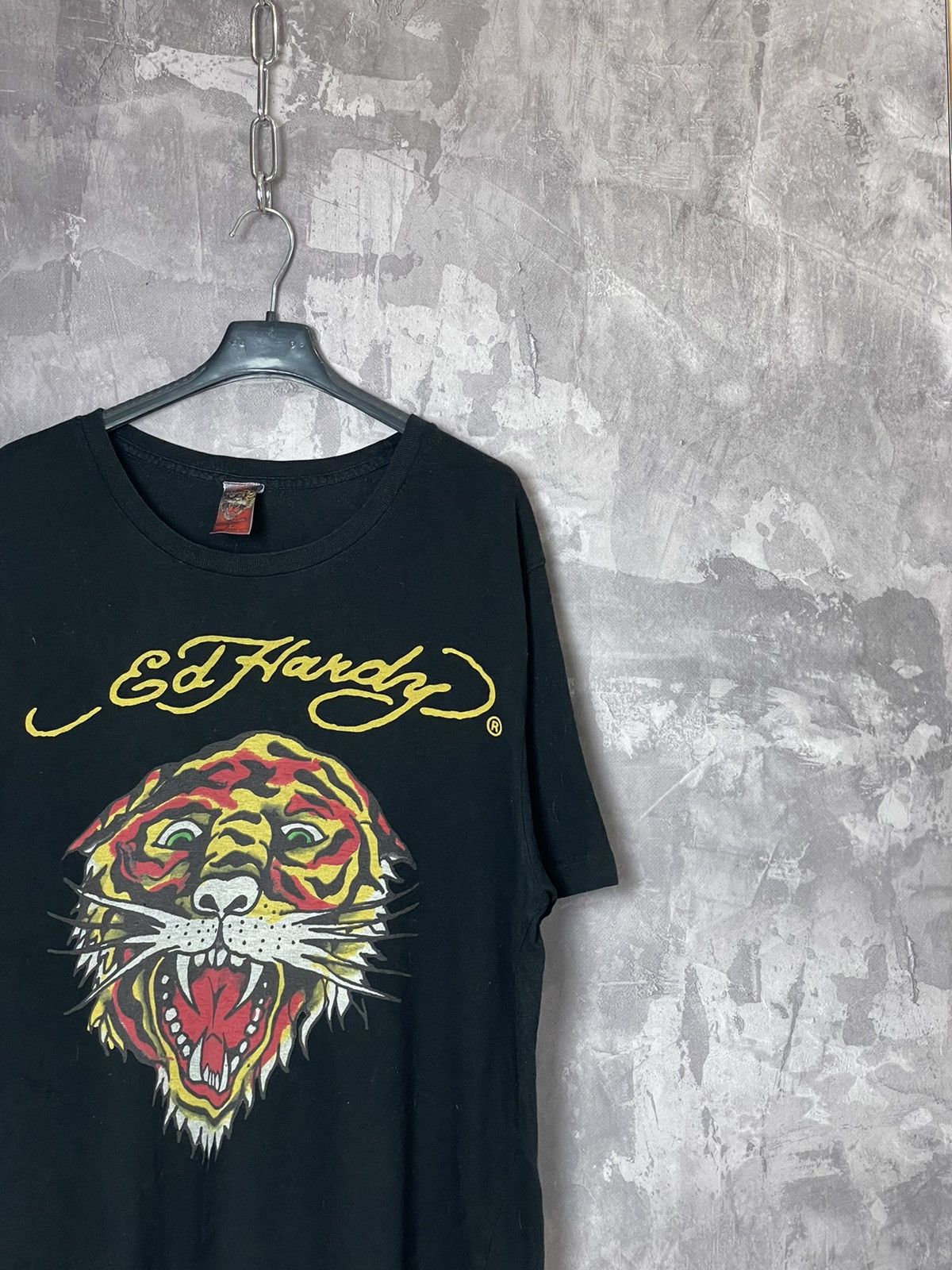 Affliction × Christian Audigier × Ed Hardy Vintage 90's Ed Hardy Japanese Tiger Tattoo Y2K T-shirt Size US L / EU 52-54 / 3 - 3 Thumbnail