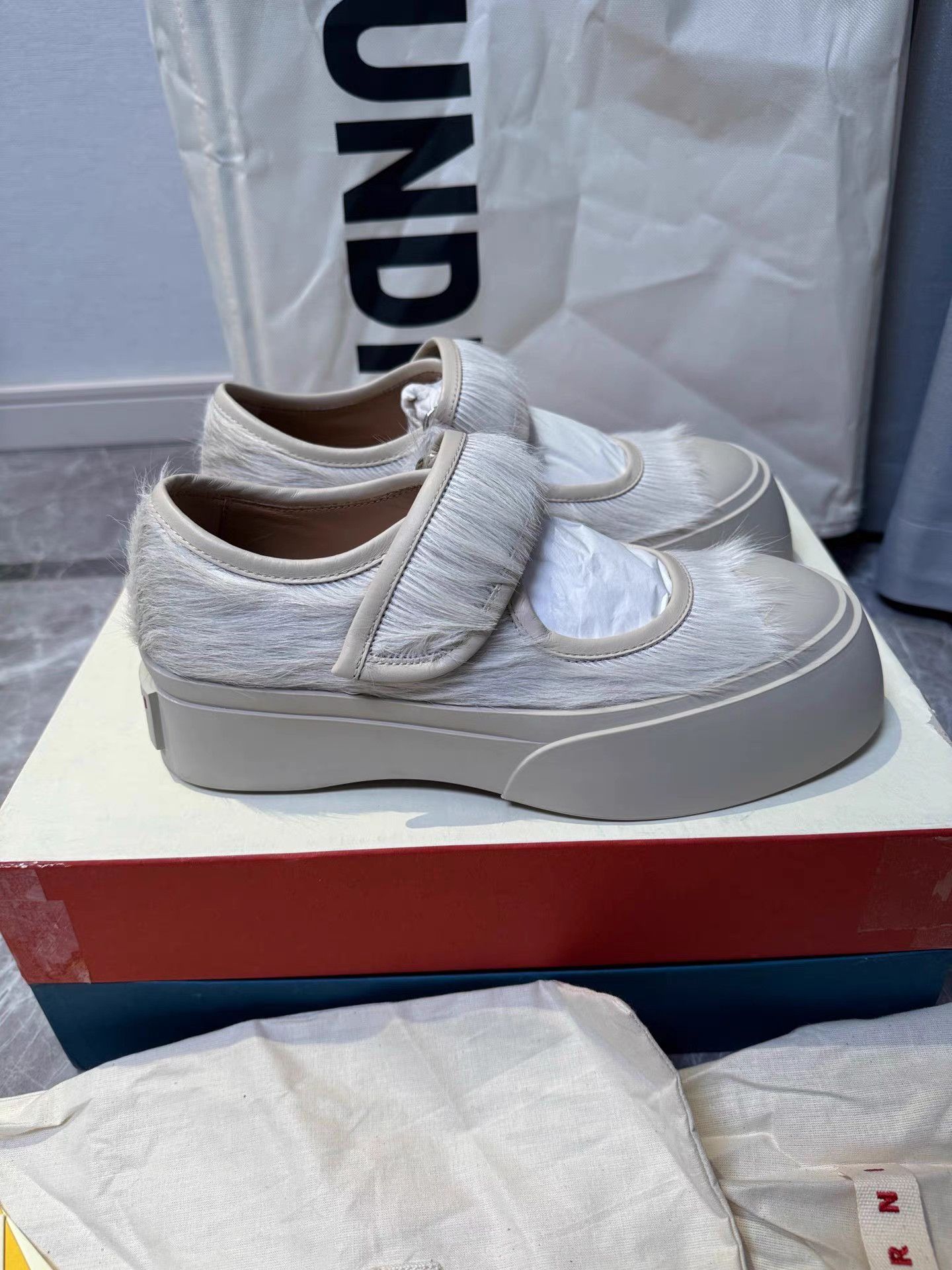 Marni Marni Chunky Mary Jane Sneakers K6 Size US 8 / IT 38 - 3 Thumbnail