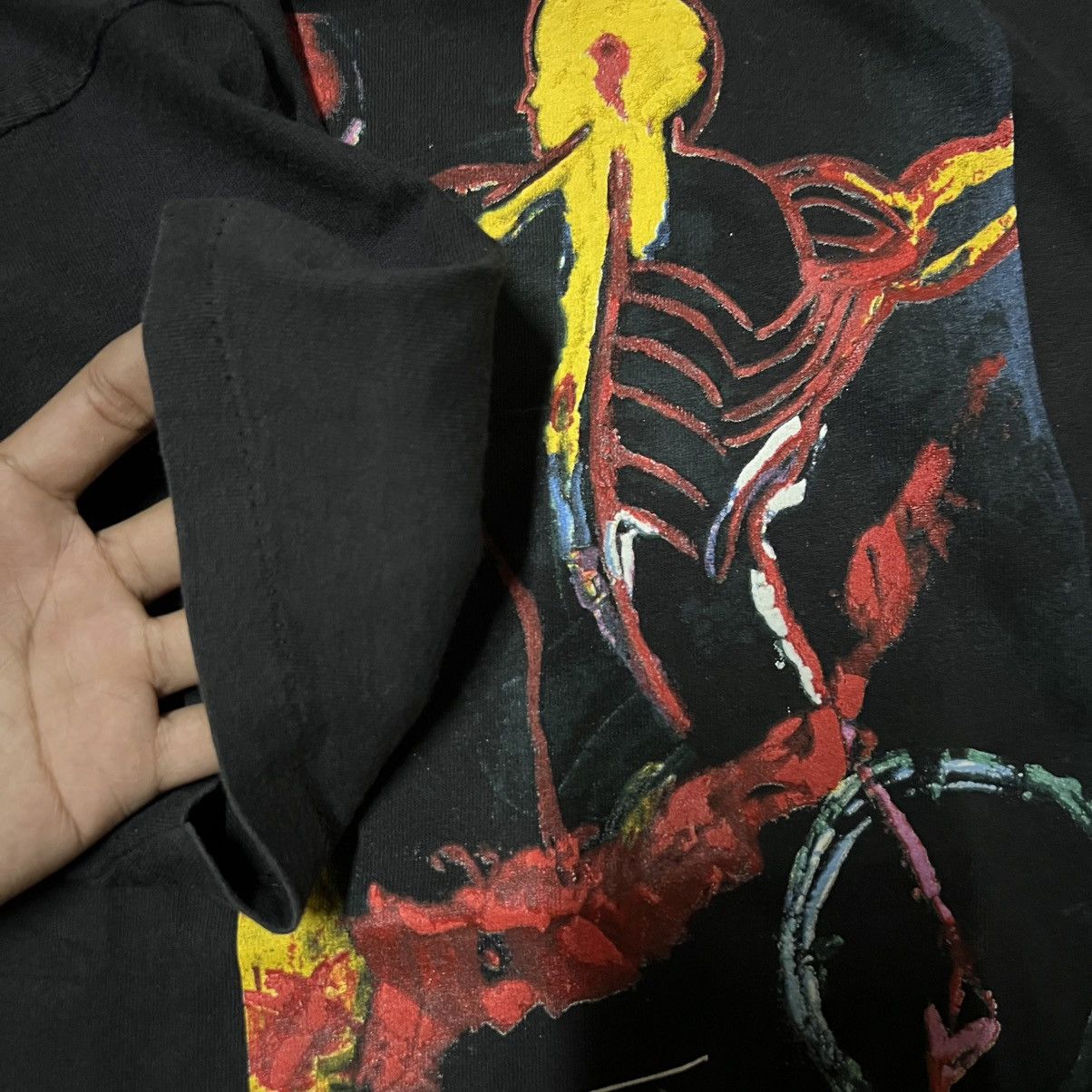 Planet Hollywood Vintage 90s Planet Hollywood x Sylvester Stallone Tee Size US L / EU 52-54 / 3 - 4 Thumbnail