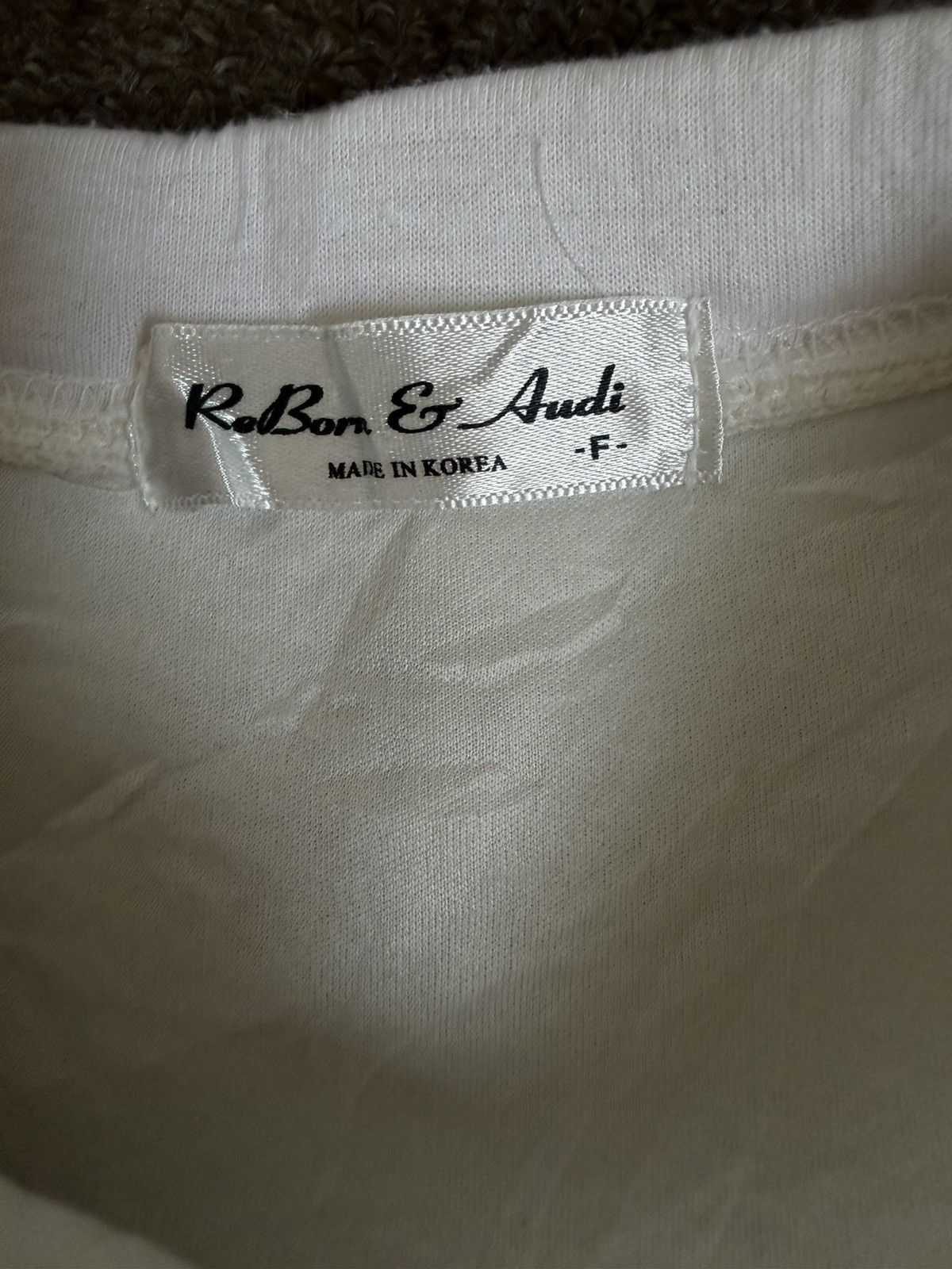 Japanese Brand Vintage Reborn & Audi Big Logo Sweater Size US L / EU 52-54 / 3 - 9 Thumbnail