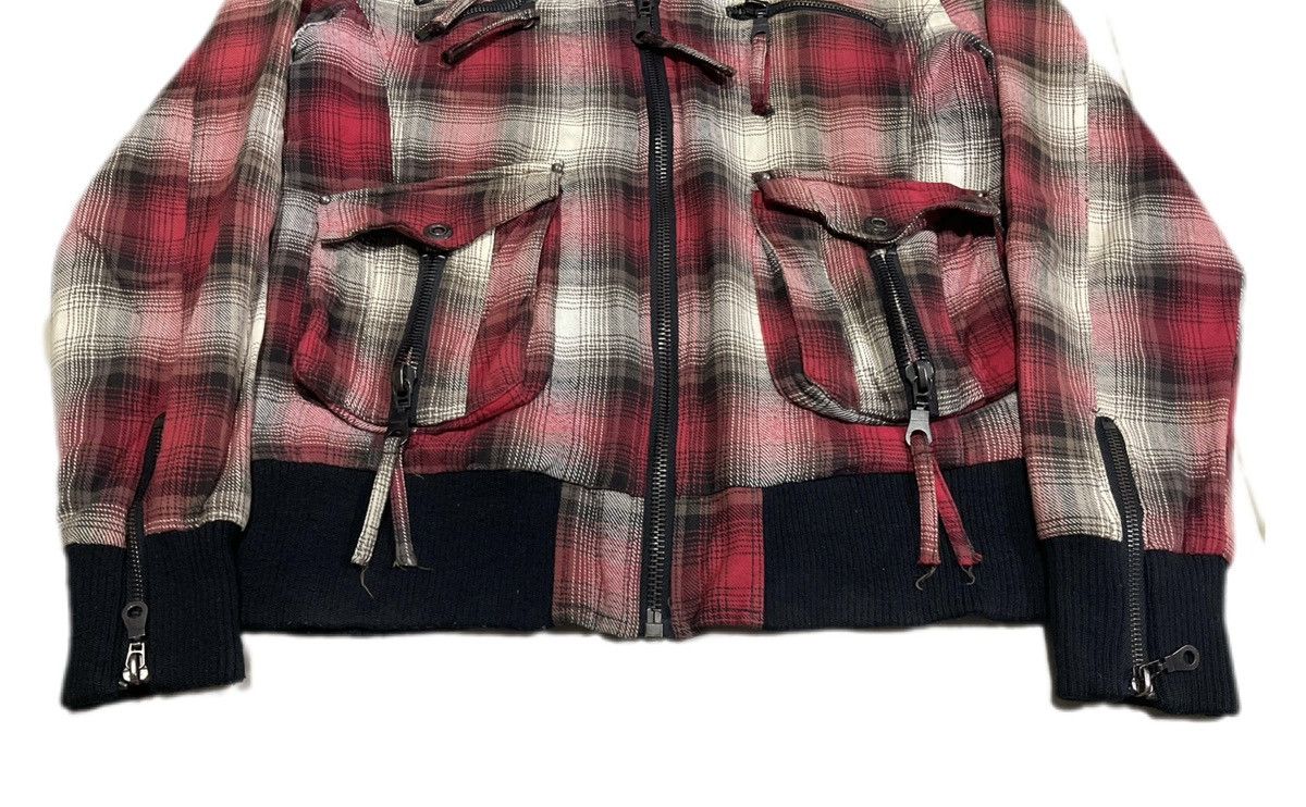 Hysteric Glamour 🔥Sick Y2K In The Attic Double Layer Jacket Hood Zipper Punk Size US L / EU 52-54 / 3 - 10 Thumbnail
