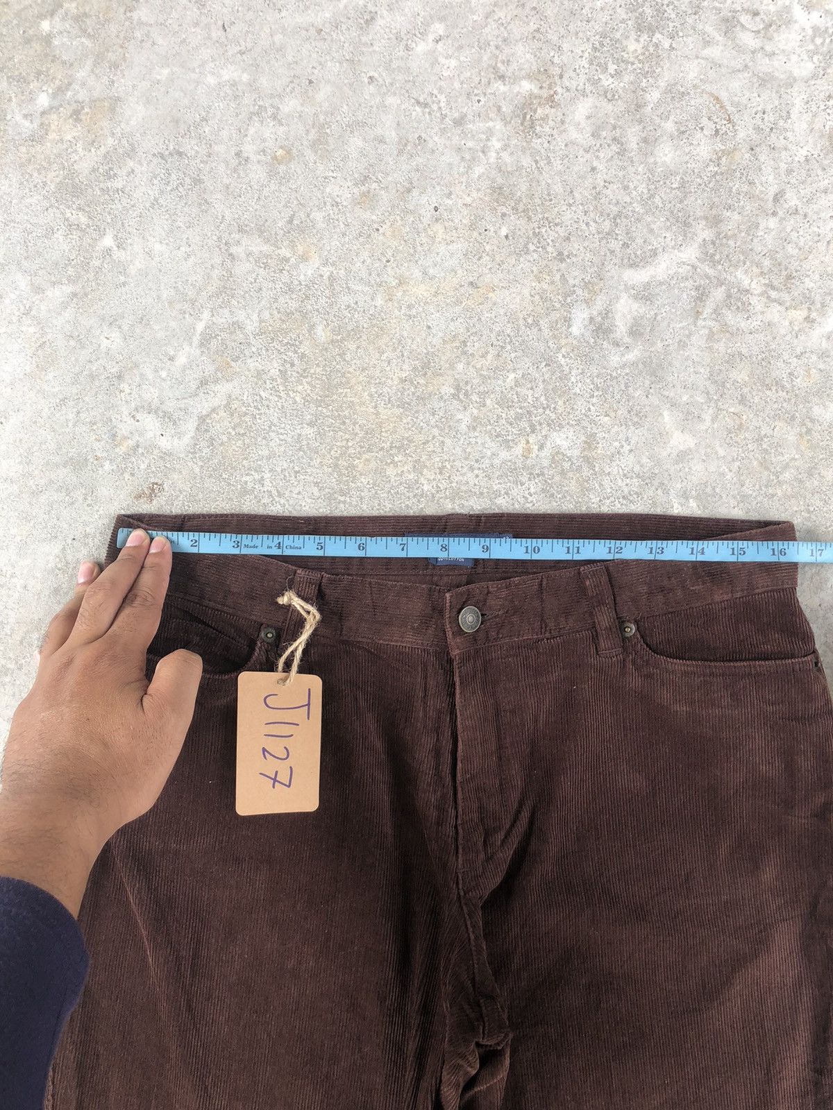 If Six Was Nine Ralph Lauren Flared Jeans Bootcut Corduroy Size US 32 / EU 48 - 20 Thumbnail