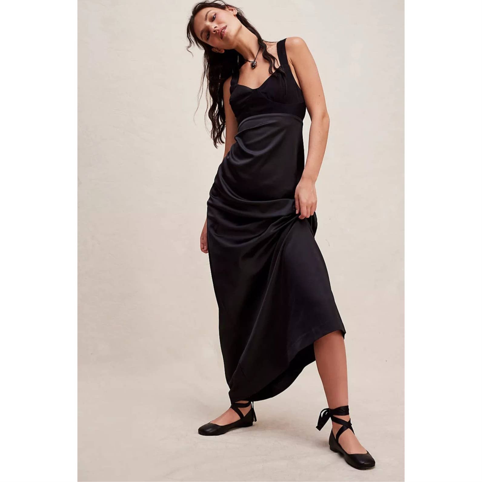 slim fit dress slacks Free People Victoria One Shoulder Green Satin Maxi Dress Party Cocktail 8  New  Finds For You