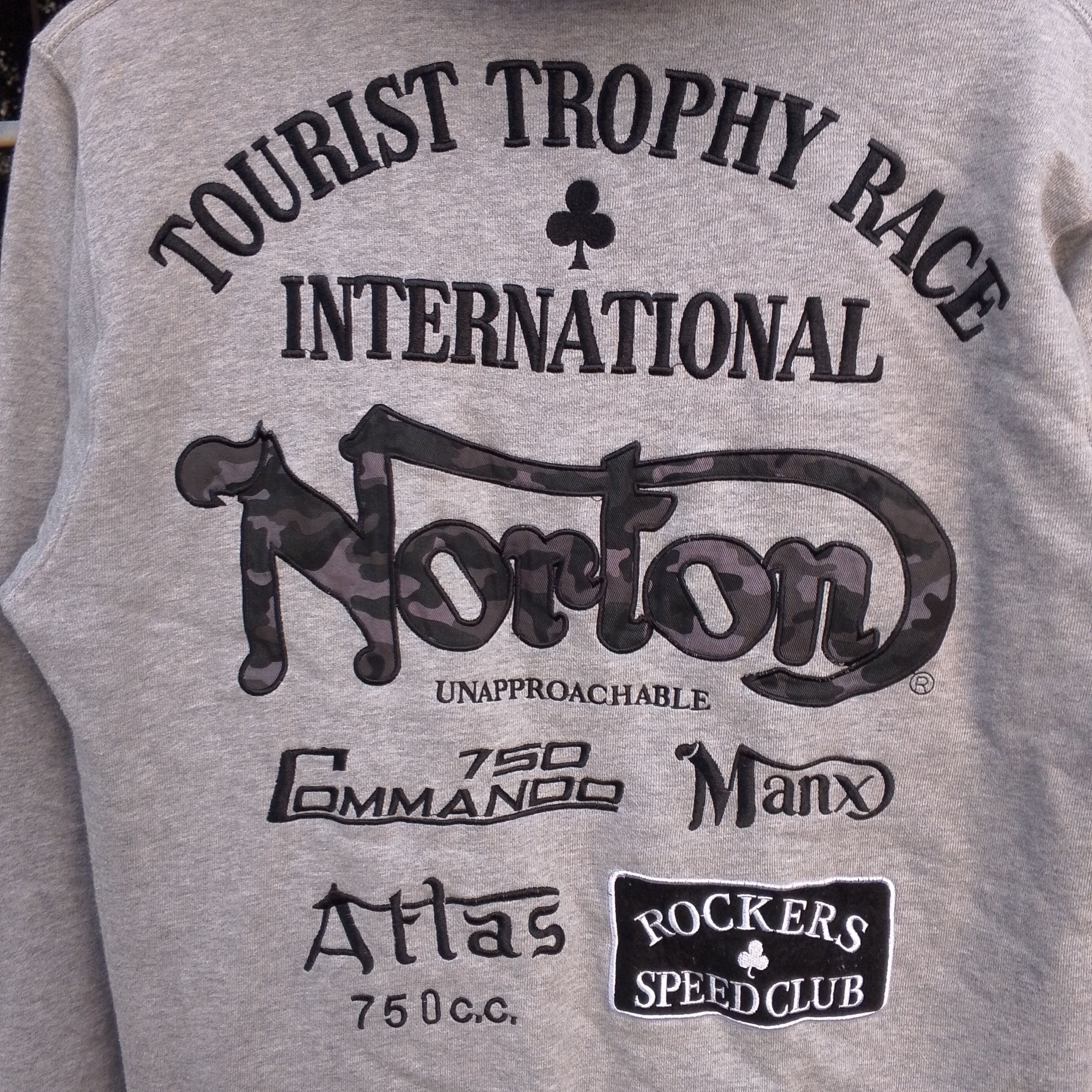 Norton Norton MotorcycleTTM International Zip Up Hoodie Size US M / EU 48-50 / 2 - 5 Thumbnail