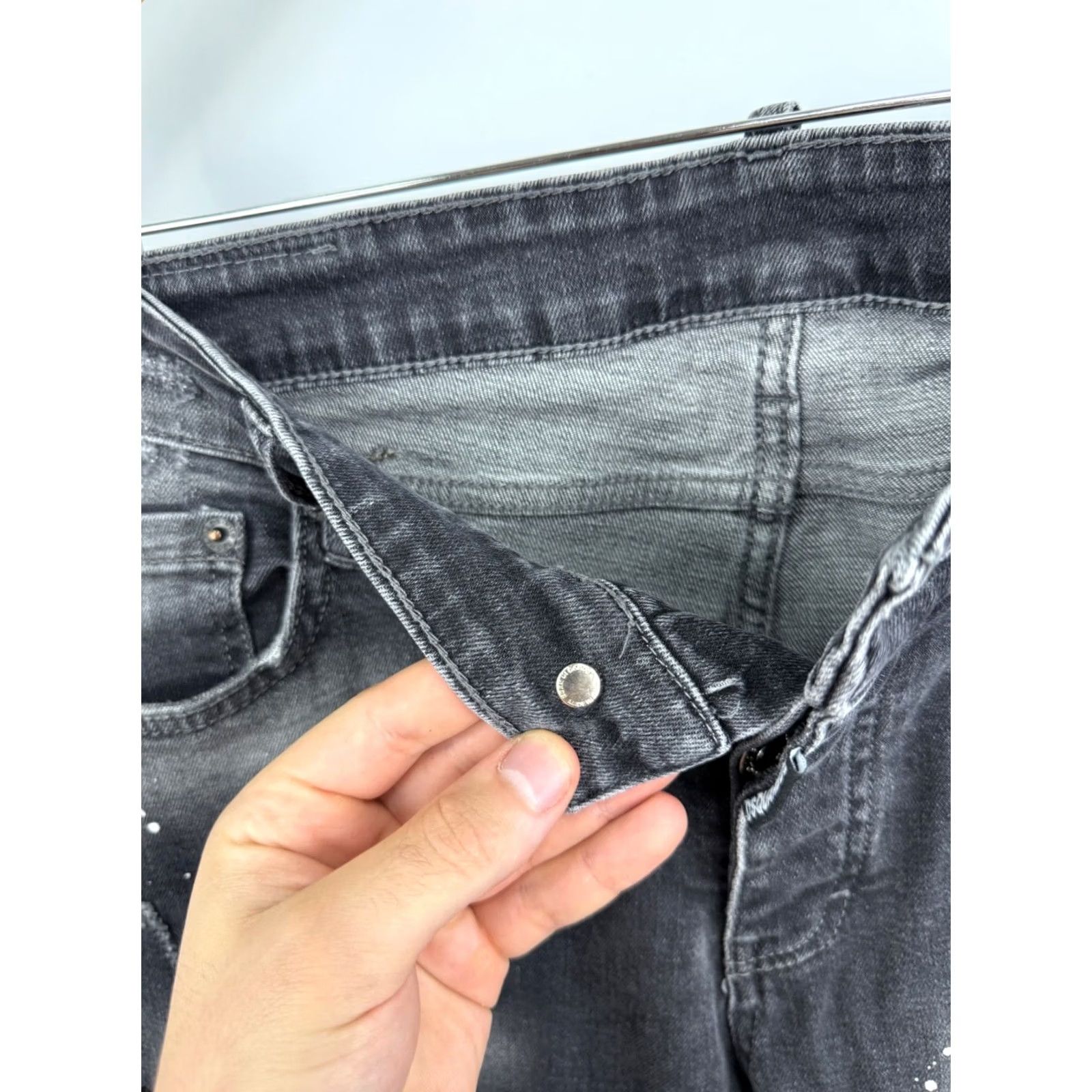 Dsquared2 Dsquared2 Avant Gard Jeans Made In Italy Y2K Rare Retro Jeans Men 52 Black Vintage Size US 36 / EU 52 - 7 Thumbnail