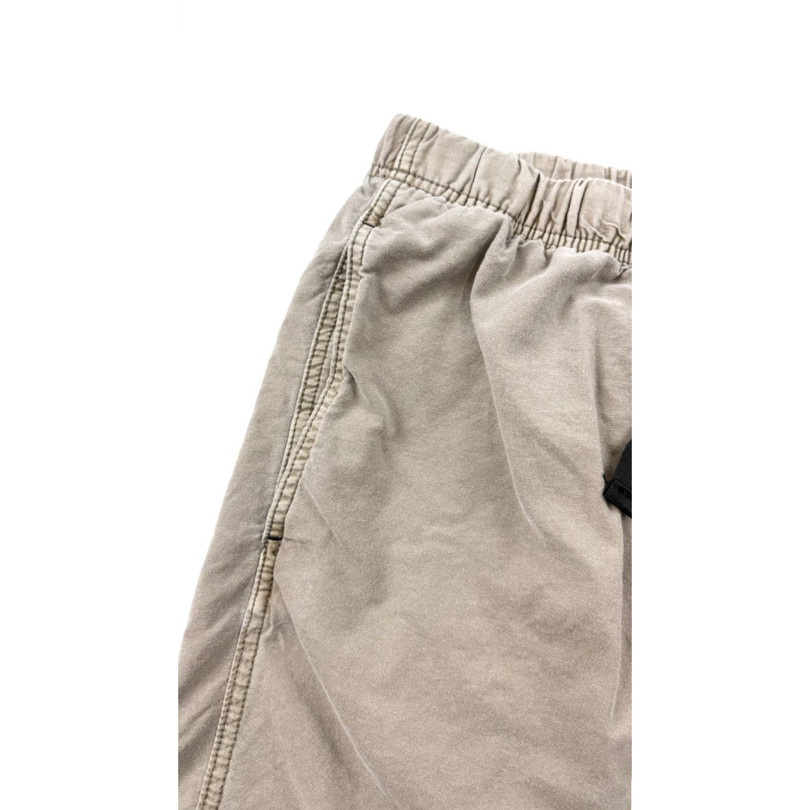 Eddie Bauer Eddie Bauer Shorts Mens M Brown Chino Cotton Elastic Waist Belted Adjustable Pockets Inseam 7" Solid Vintage: No Outdoors Casual Mens Size US 31 - 2 Thumbnail