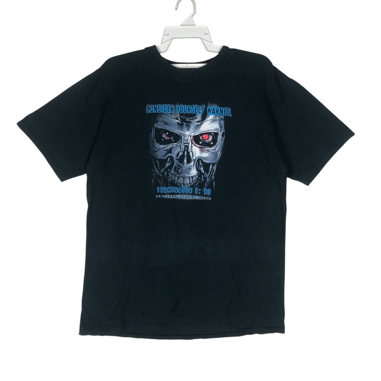 Vintage Vintage 90's Terminator 2 T2-3D T- Shirt Size US L / EU 52-54 / 3 - 1 Thumbnail