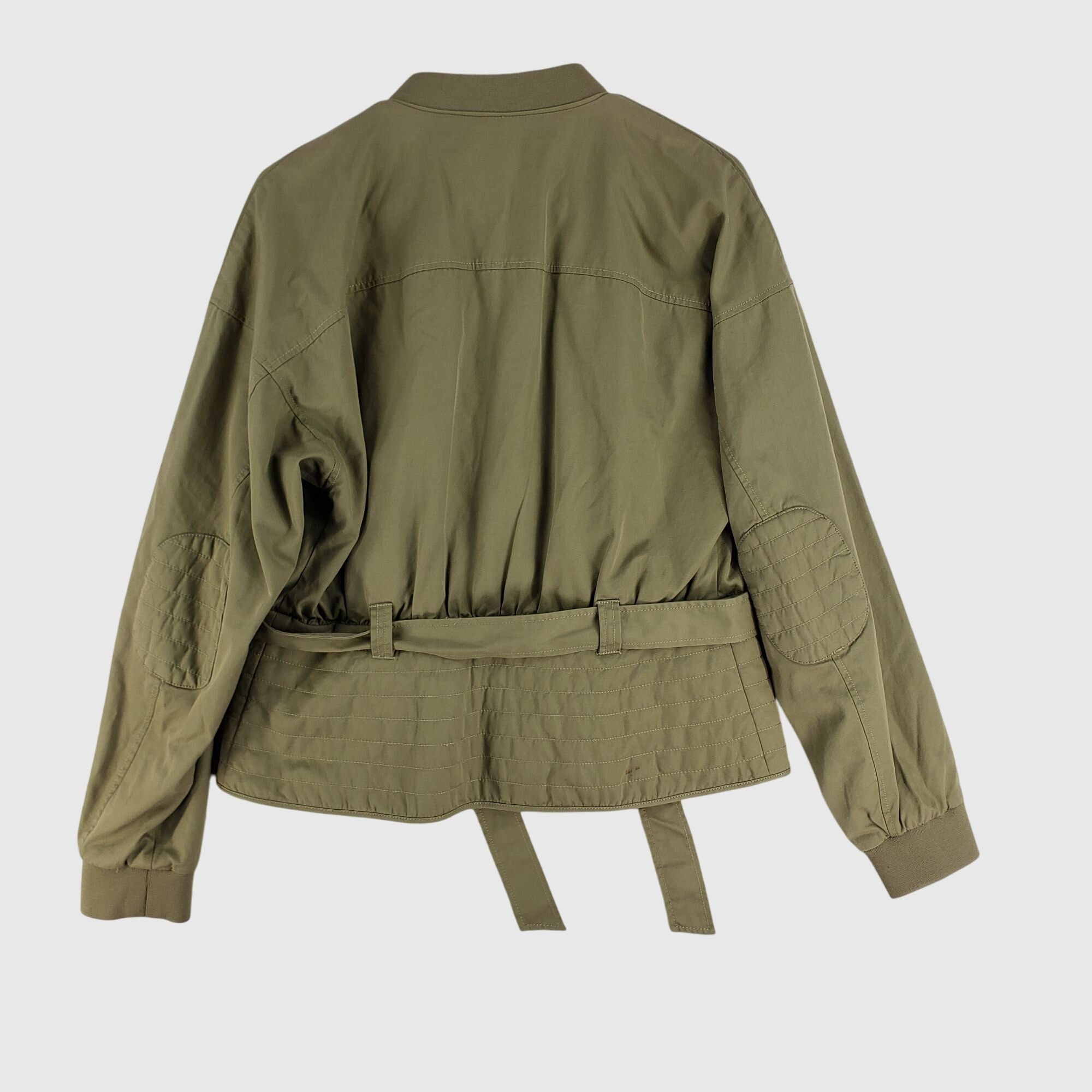 Nordstrom Nordstrom Signature Women’s Utility Belted Jacket Size L Size L / US 10 / IT 46 - 2 Thumbnail