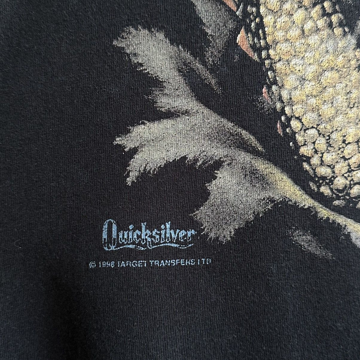 Quicksilver Vintage 1998 Quicksilver Dragon Fire Fantasy Graphic Tee Size US XL / EU 56 / 4 - 4 Thumbnail