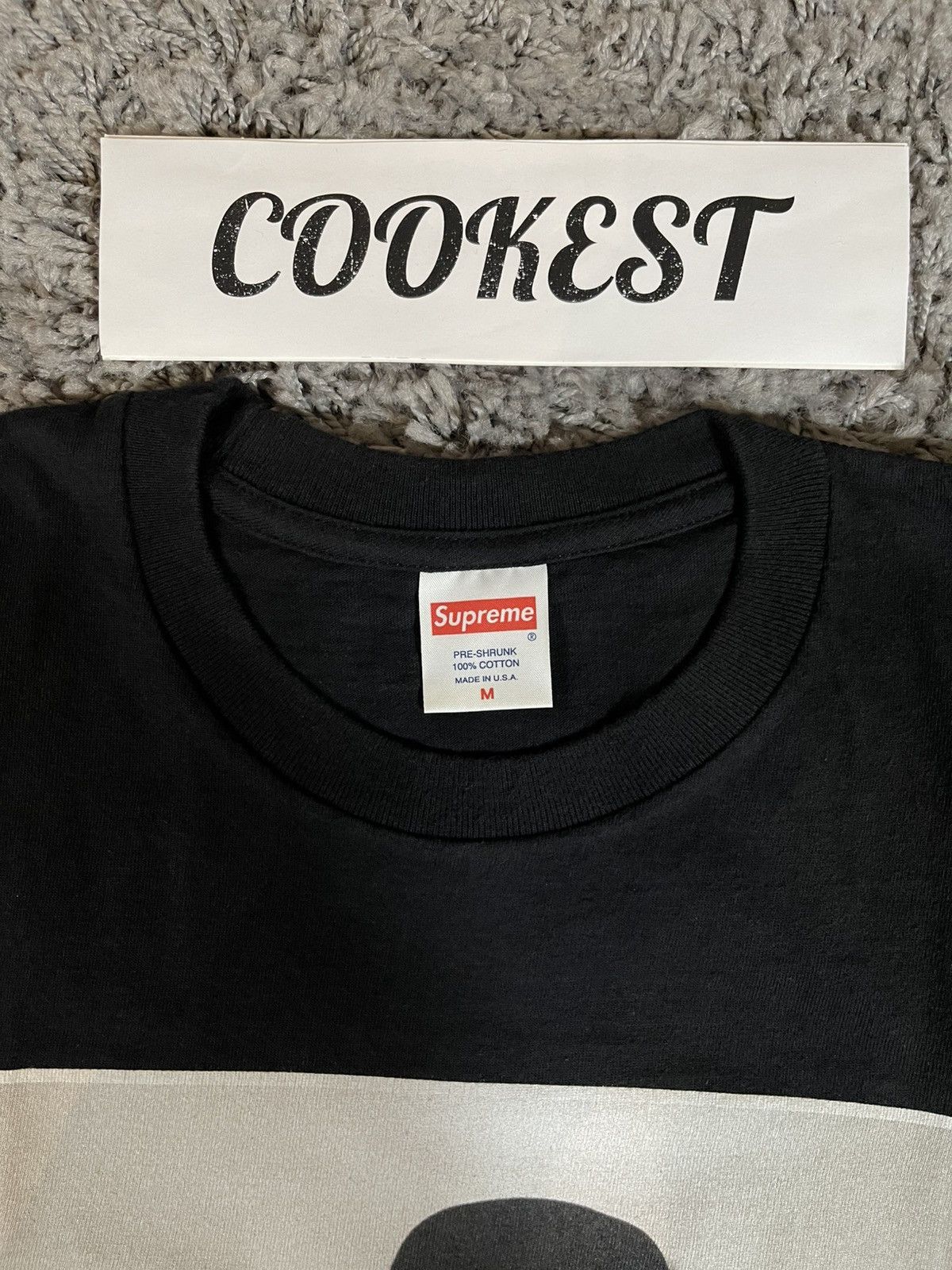 Supreme 2015SS Supreme Neil Young Photo Tee Black Size US M / EU 48-50 / 2 - 4 Thumbnail