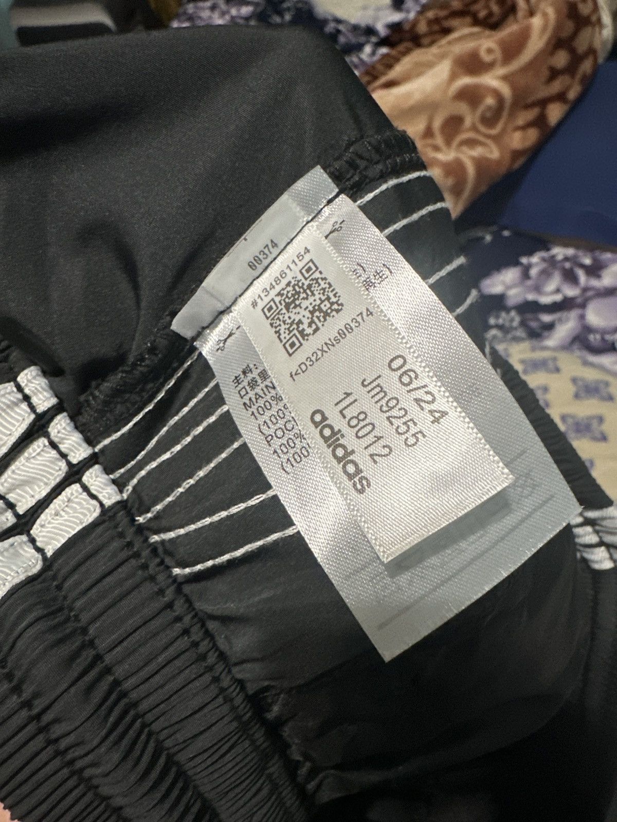 Adidas Adidas Black Wide Trackpants Size US 32 / EU 48 - 8 Thumbnail
