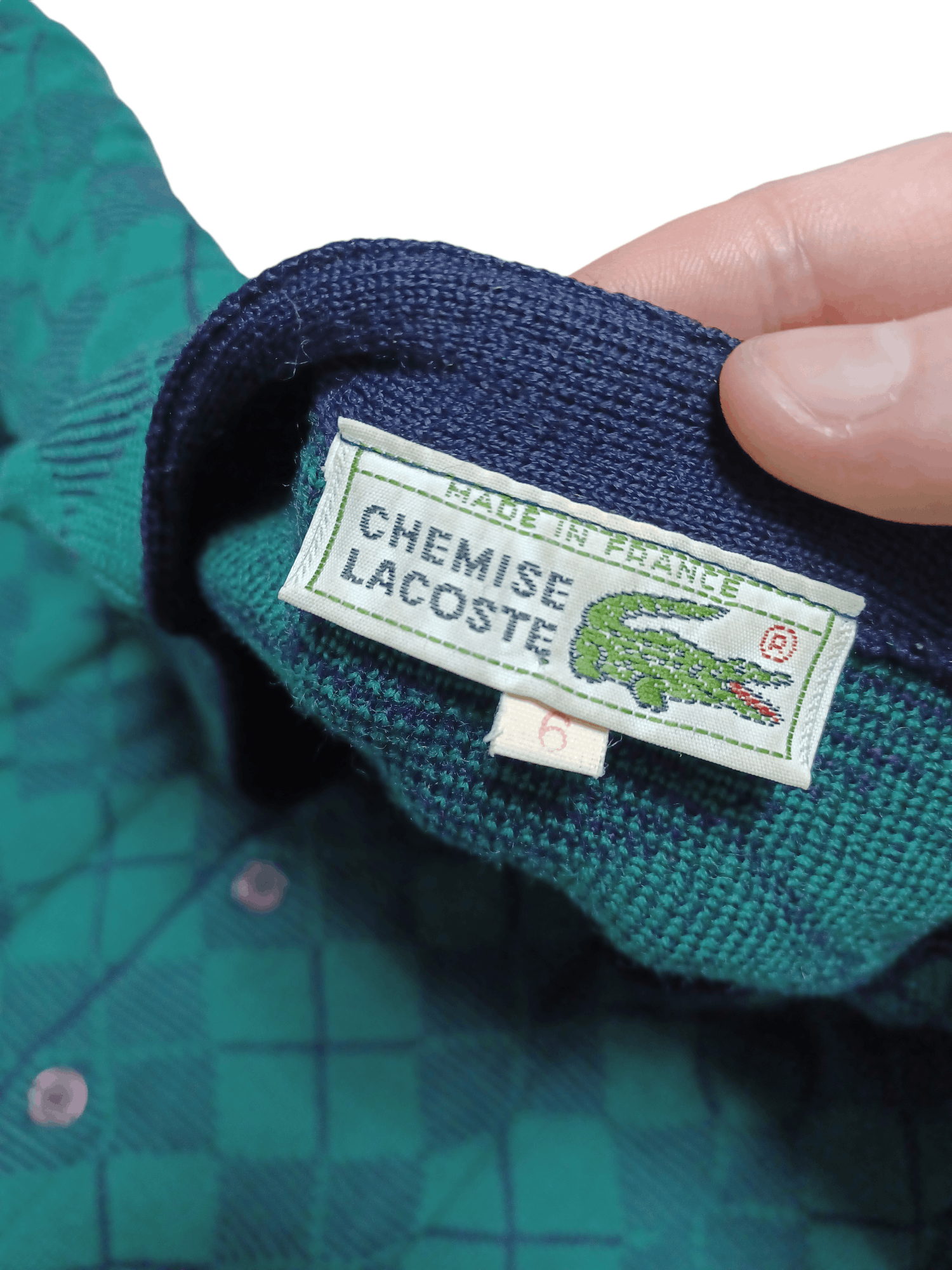 Lacoste LACOSTE VINTAGE 80S OR EARLY 90S PN WOOL CARDIGAN FRANCE Size US L / EU 52-54 / 3 - 6 Thumbnail
