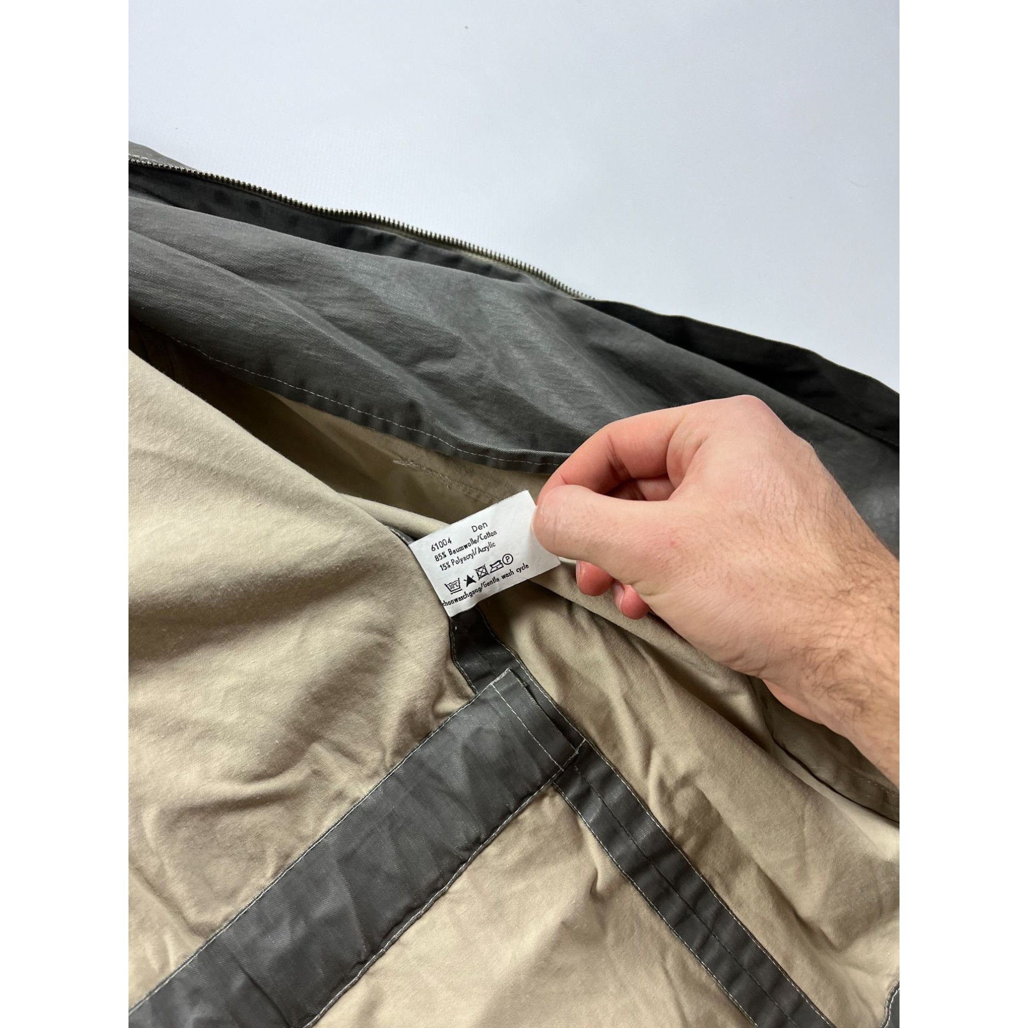 Annette Gortz Annette Görtz Gray & Beige Zip-Up RainJacket Size M / US 6-8 / IT 42-44 - 6 Thumbnail