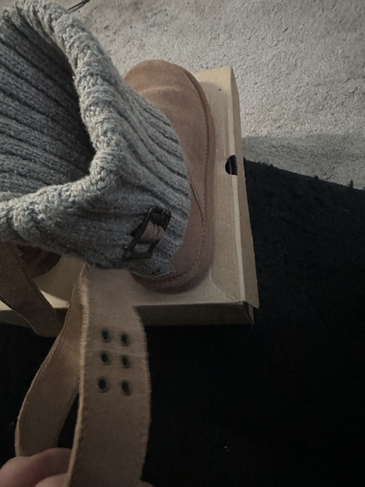 Ugg UGG Cambridge Chestnut Suede Cable Size US 6 / IT 36 - 5 Thumbnail