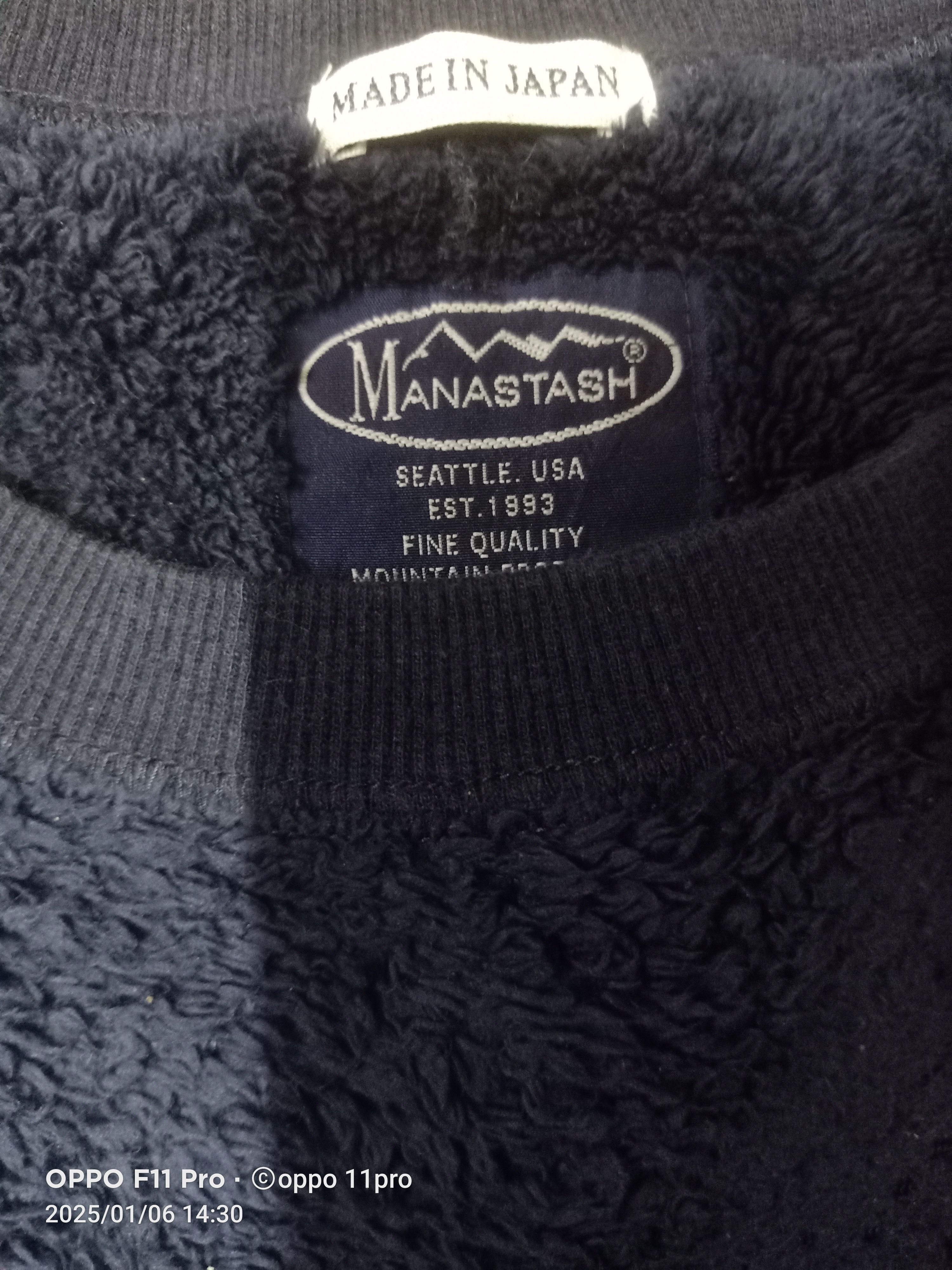 Manastash × Vintage Fleece Vintage 1993 Manastash Size US M / EU 48-50 / 2 - 7 Thumbnail