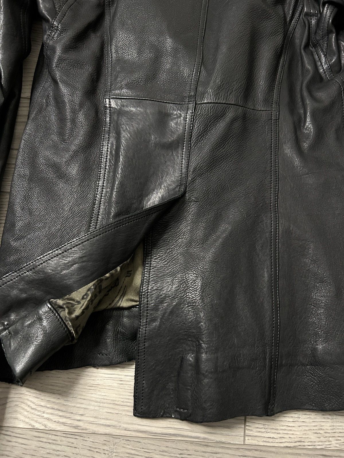 14th Addiction 14th Addiction Leather Blazer Size US M / EU 48-50 / 2 - 7 Thumbnail