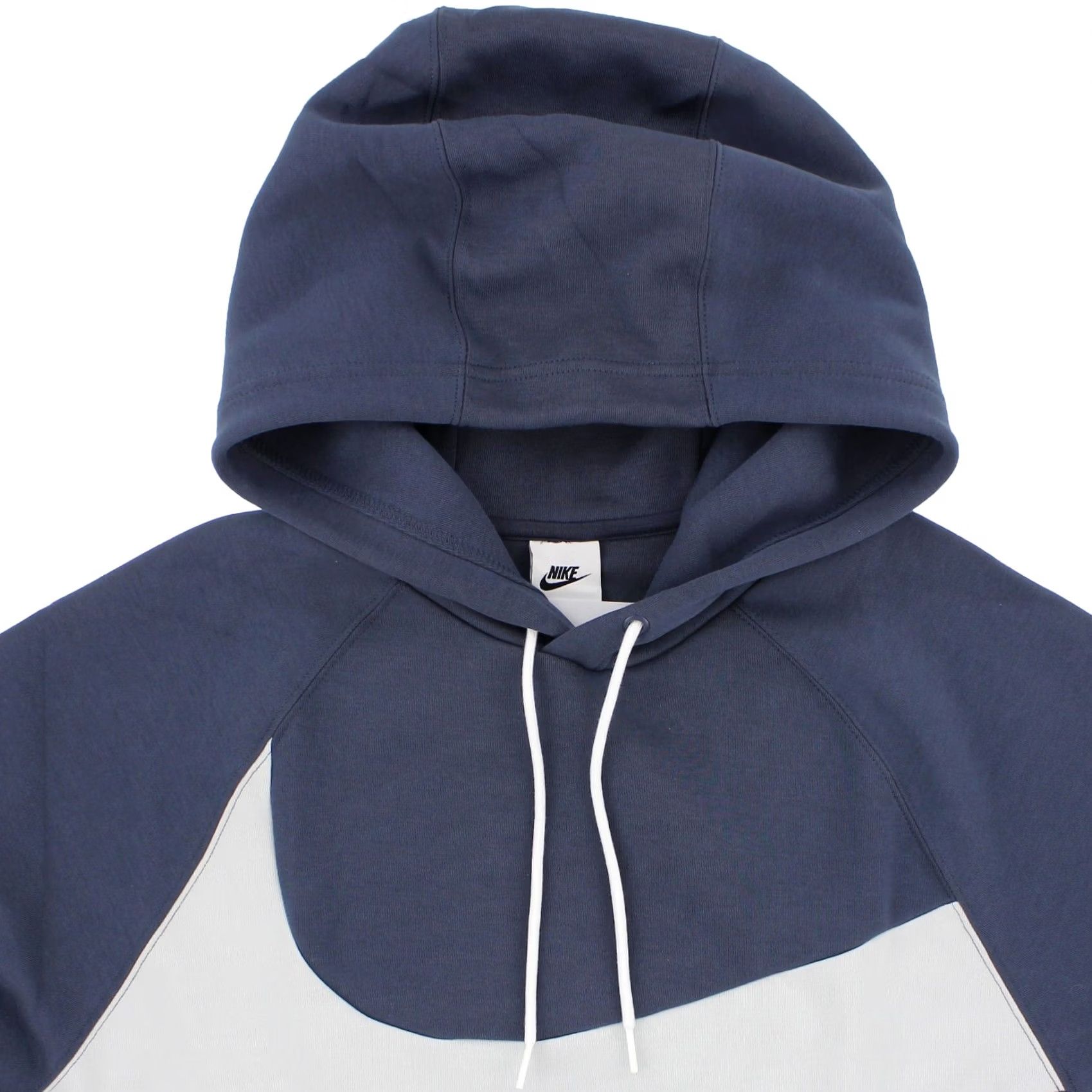 Nike Nike Hoodie Men Pullover Cotton Poly Blend Drawstring Closure Blue 68% Cotton 34% Polyester Logo Fleece All Seasons Pockets Regular Size S Size US S / EU 44-46 / 1 - 4 Thumbnail