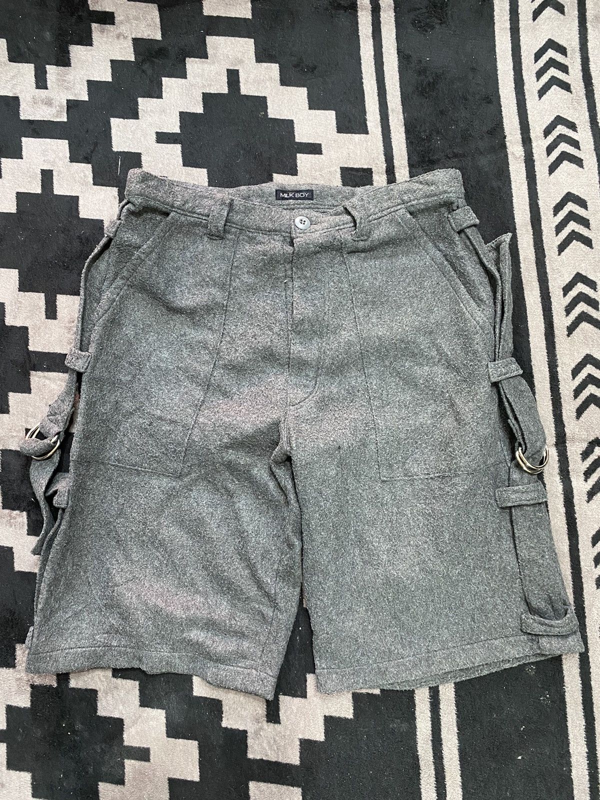 Beauty Beast 2000s Milk boy wool bondage pants Size US 32 / EU 48 - 1 Thumbnail