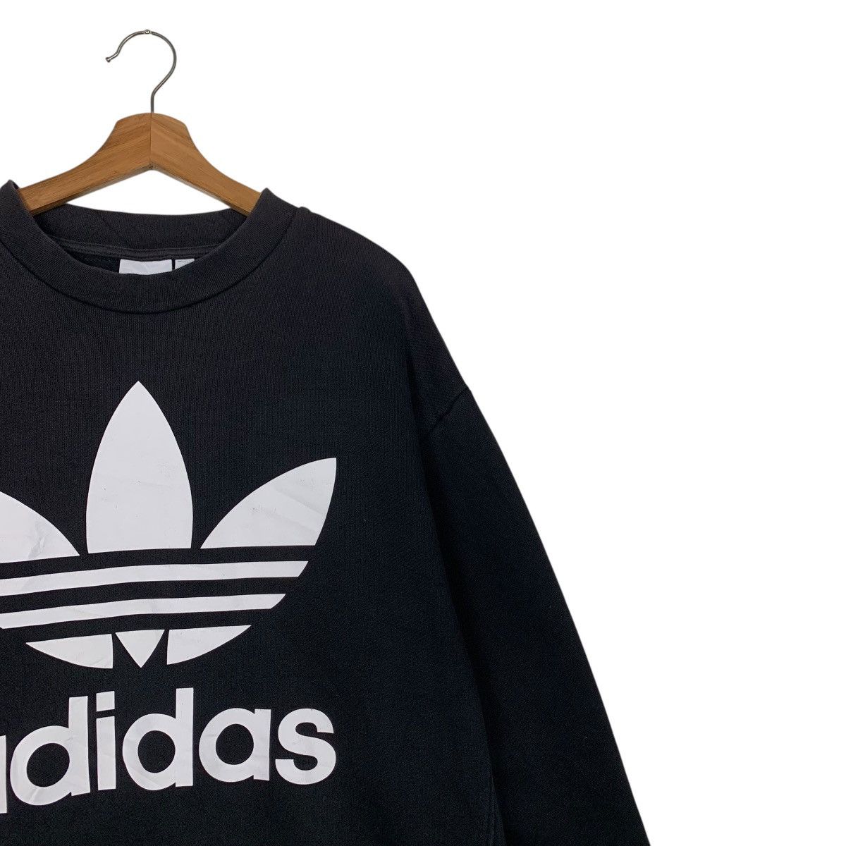 Adidas ADIDAS Big Logo Crewneck Oversized Sweatshirt #3544-C162 Size US S / EU 44-46 / 1 - 4 Thumbnail