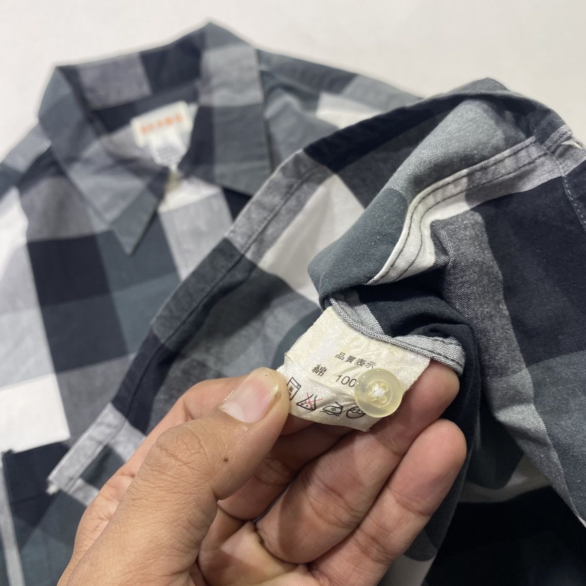 Beams Japan Beams Japan Vintage Plaid Shirt Size US L / EU 52-54 / 3 - 4 Thumbnail