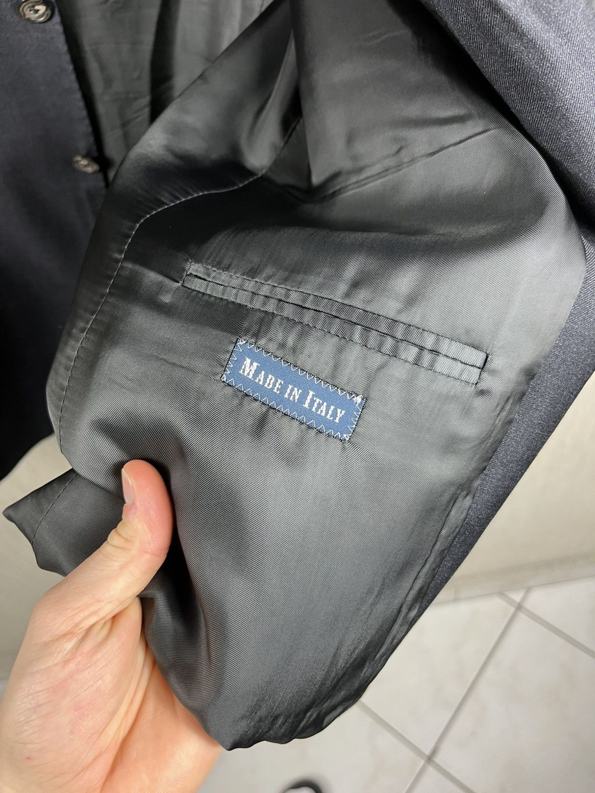 Polo Ralph Lauren × Ralph Lauren × Vintage Vintage Polo by Ralph Lauren extrafine wool blazer jacket Size 54L - 20 Thumbnail