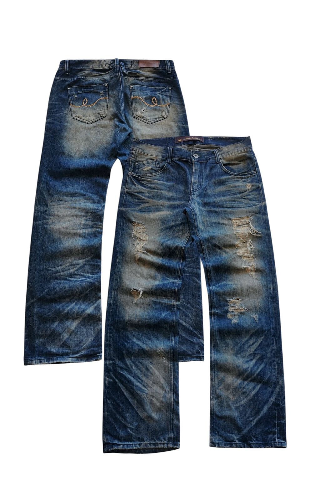 Tornado Mart クラッシュデニム エレキックパンツ If Six Was Nine × Japanese Brand × Tornado Mart Tornado Mart