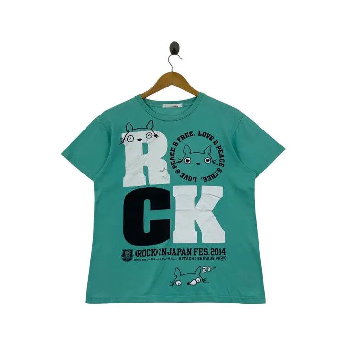 Vintage MY NEIGHBOR TOTORO x ROCKIN ON Japan Tee Shirt Size M / US 6-8 / IT 42-44 - 1 Thumbnail