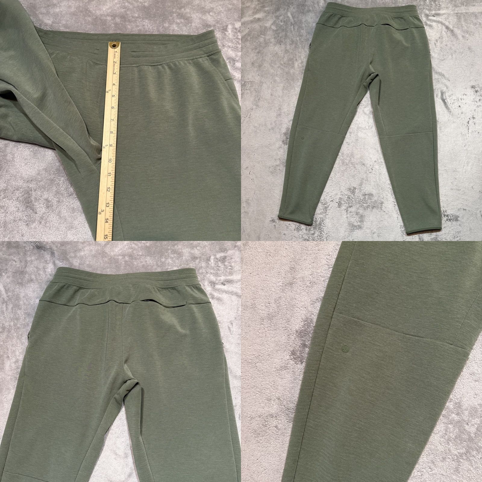 Lululemon Lululemon GridLiner Fleece Jogger XL Green Casual Athleisure LM5AF7S Size US 36 / EU 52 - 8 Thumbnail